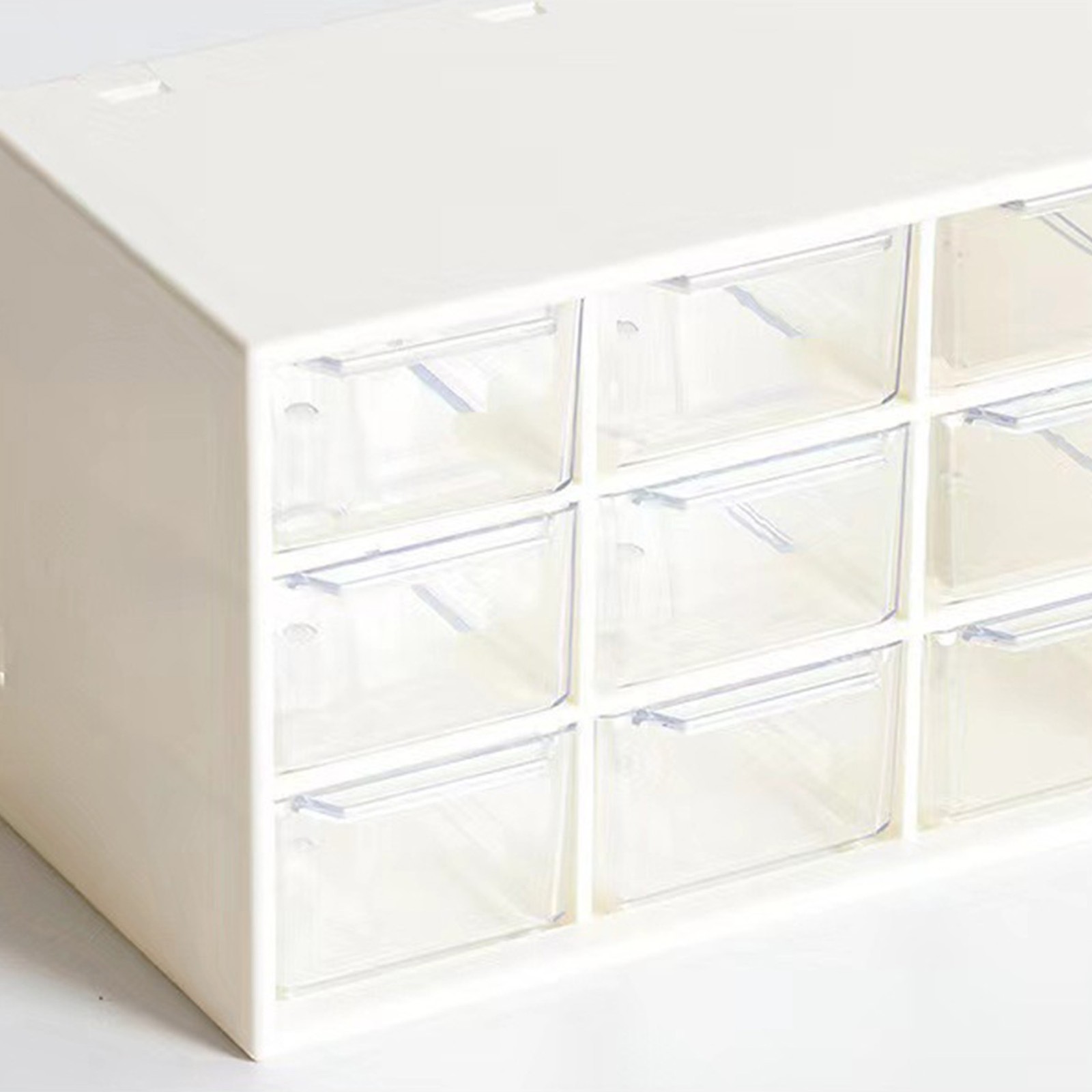 9 Drawer Dustproof Desk Organizer For Jewelry Makeup Office Trending