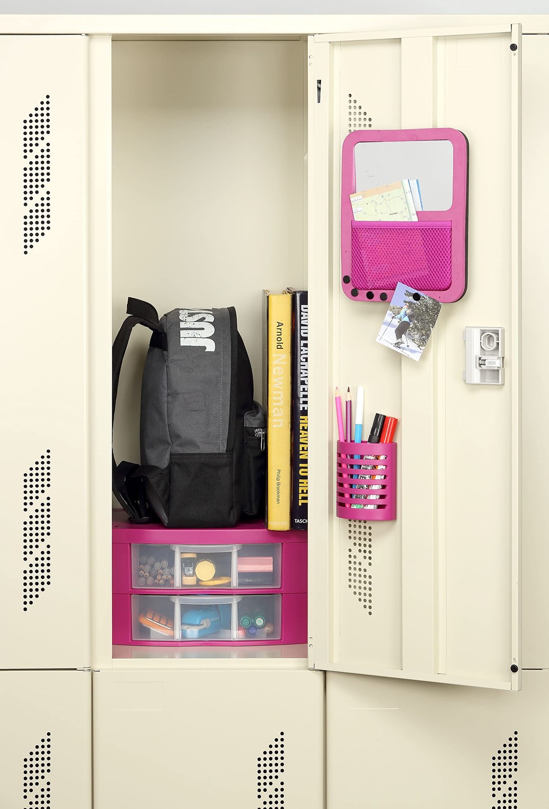 Locker Drawer. Includes 2 Removable Drawer Dividers. Heavy Duty. Fits 12″ Wid…