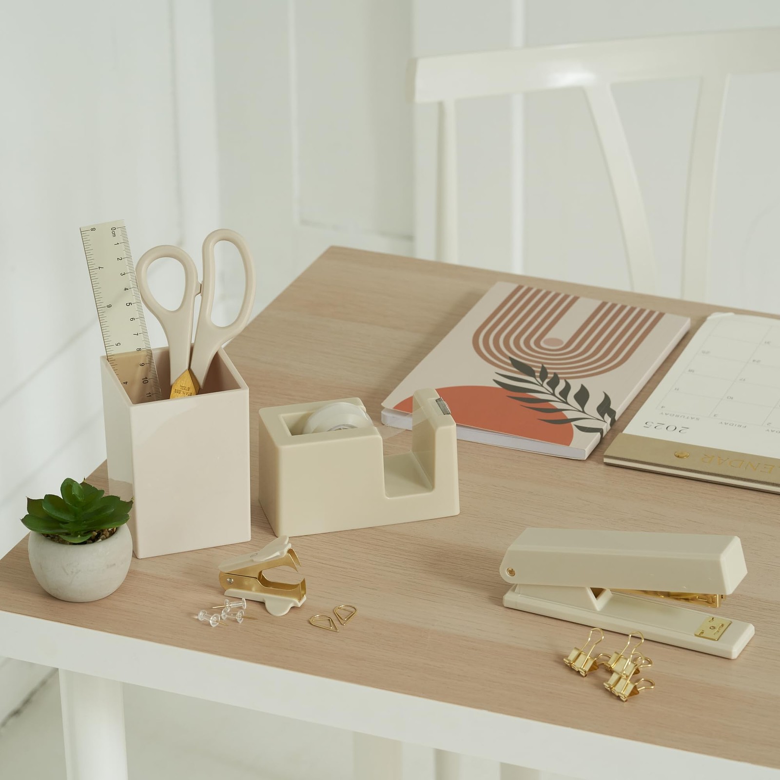 Aesthetic Desk Accessories Set – A Complete Desktop Organizer Set For Women E…