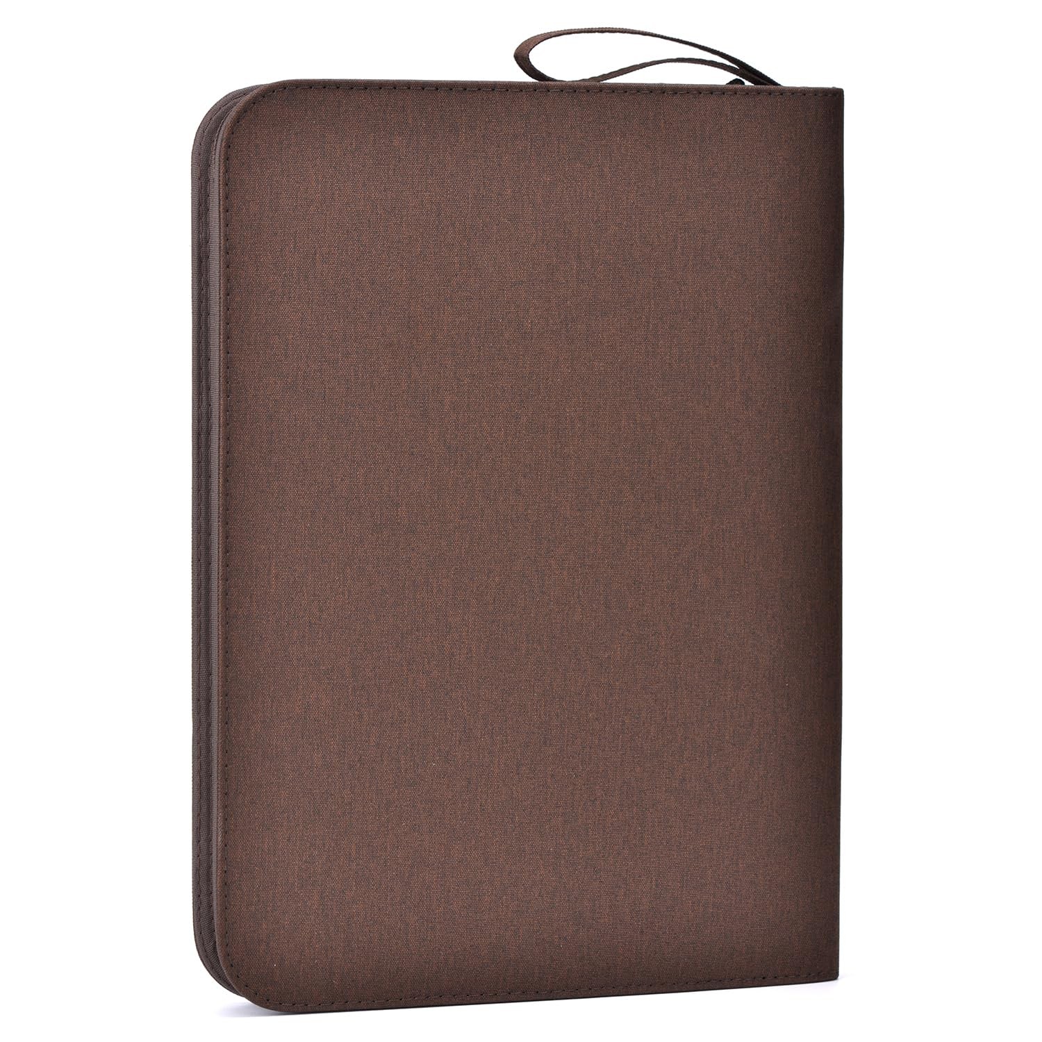 48 Fountain Pen Case Coffee Organizer Bag, Waterproof Canvas Pen Display Hold…