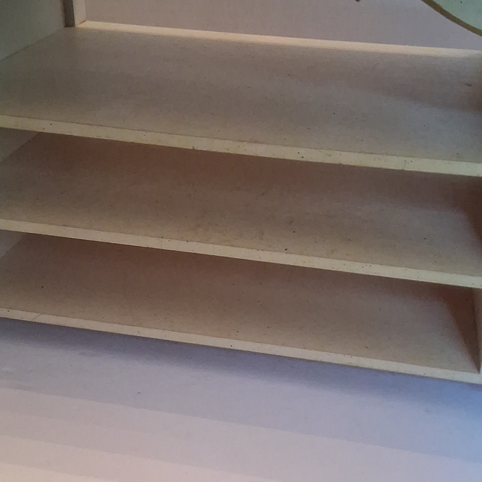 Wood Desktop Organizer Storage Unit with Drawers and Open Shelves