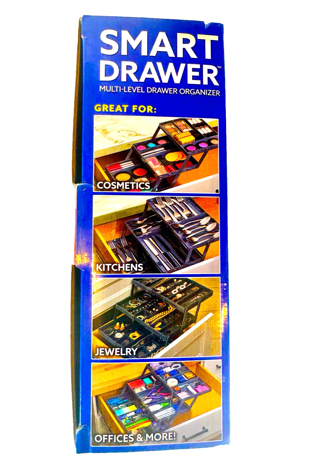 Drawer Organizer, Expandable W/ Customizable Dividers