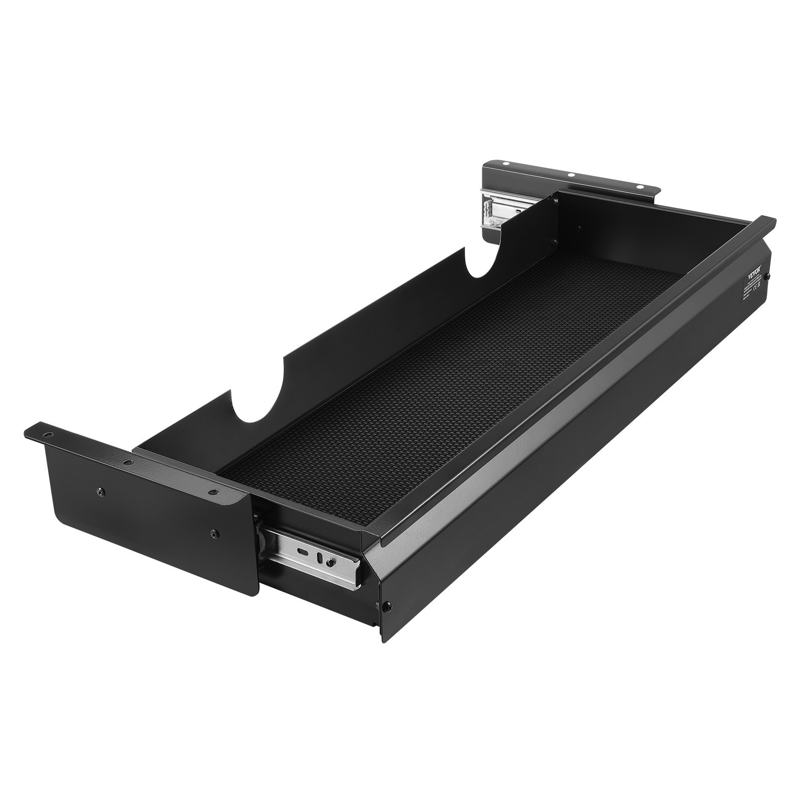 VEVOR 26 in Under Desk Drawer Organizer Slide-out Drawer Space Saver for Office