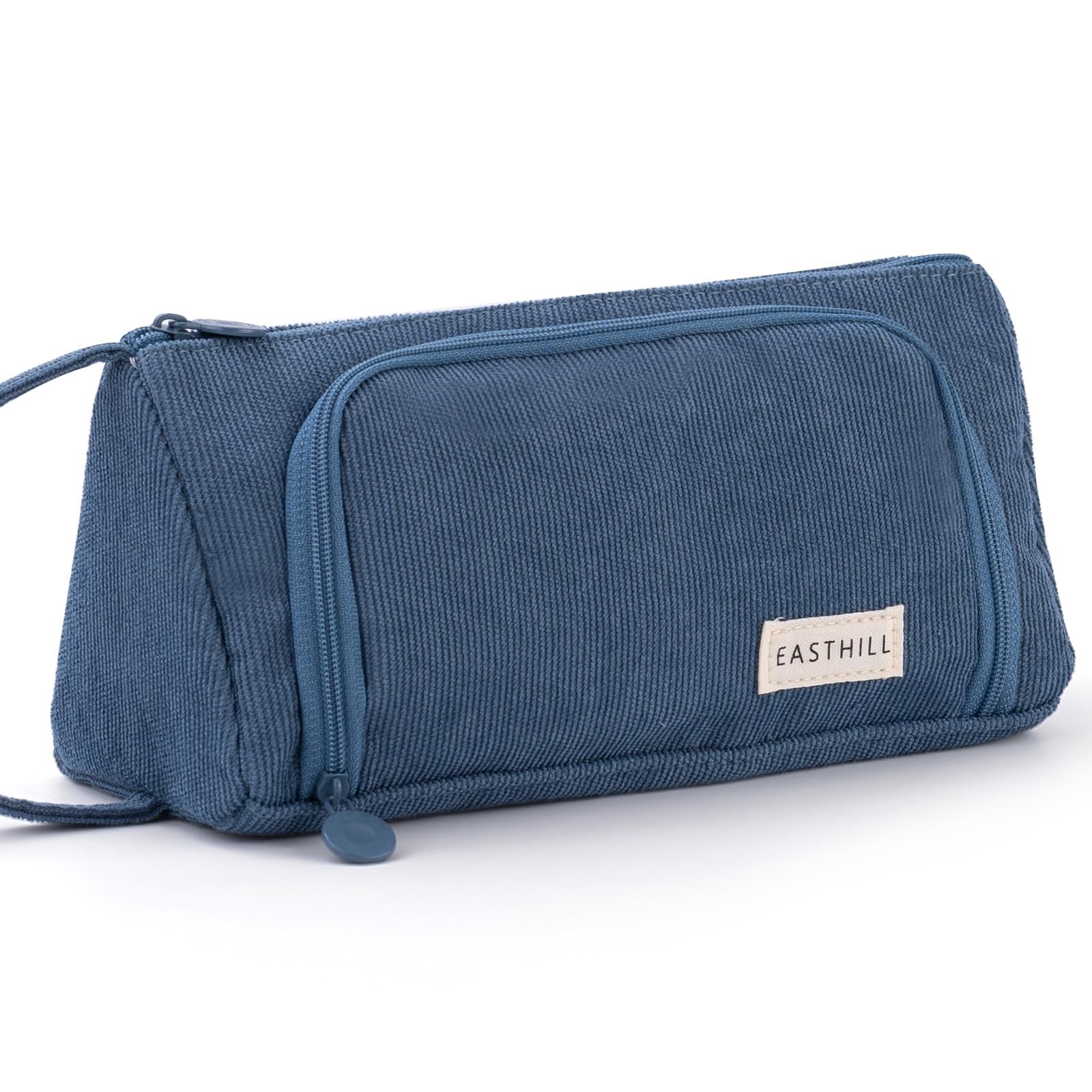 Big Capacity Pencil Case Canvas High Storage Pouch Marker Pen Case Simple Sta…