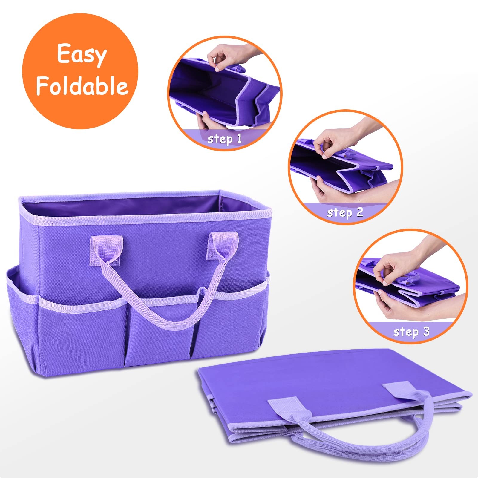 Art Organizer Desktop Craft Storage Tote Bag for Crafts, Sewing, , Art, Canva…