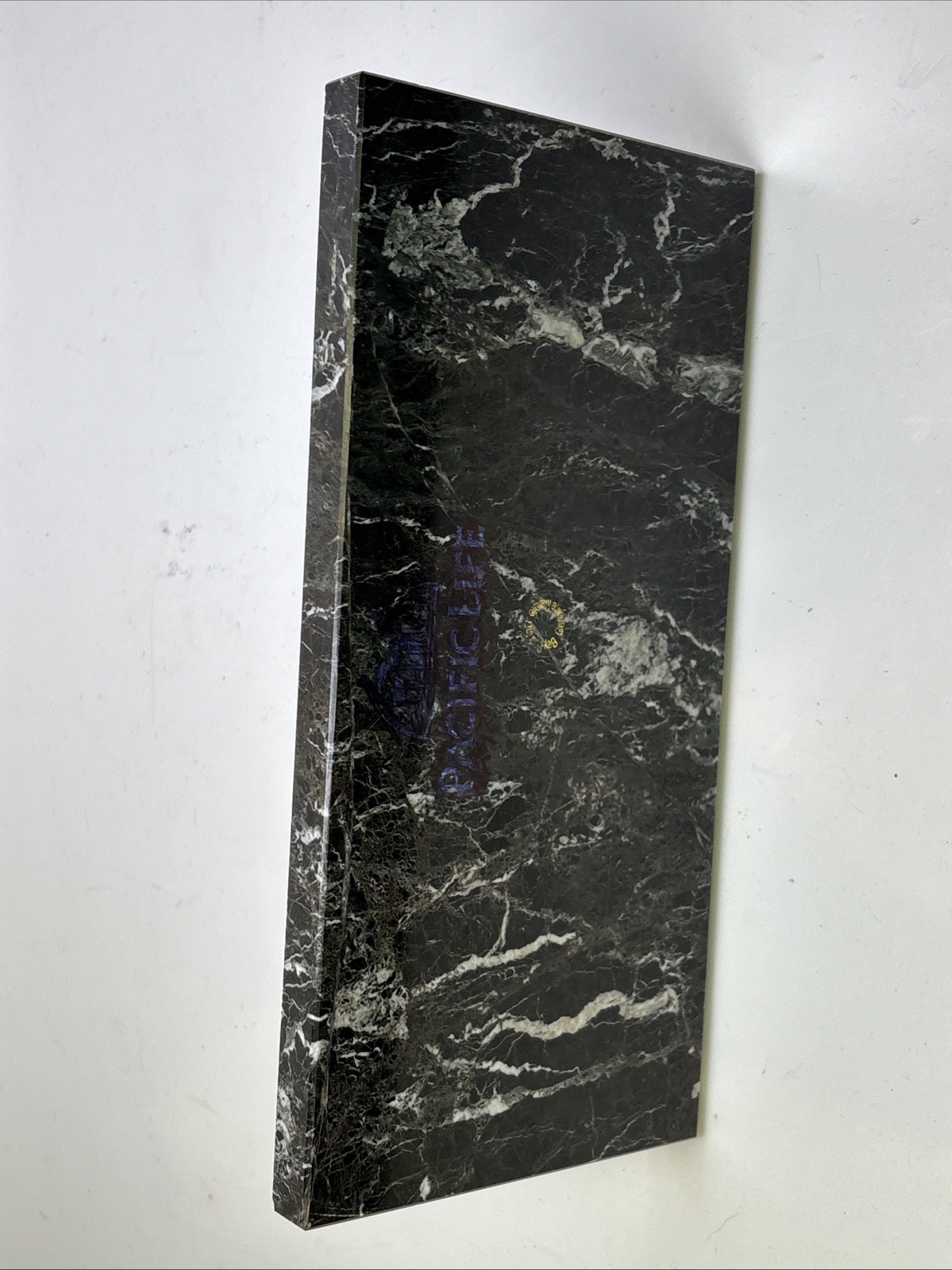 Wall Street Black Marble Bull and Bear Desk Organizer by Bey Berk International