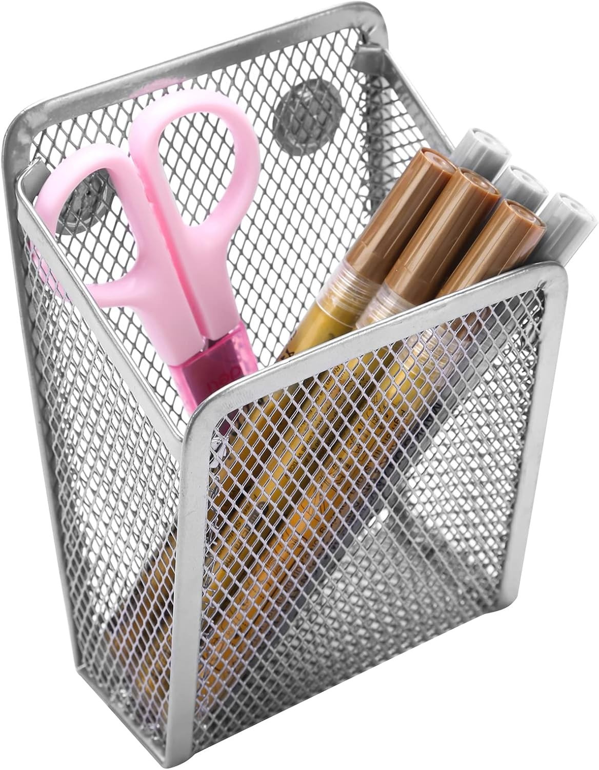 Versatile Metal Mesh Pen Organizer – Lightweight & Strong for Home or Classroom