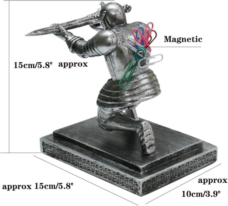 Knight Pen Holder Magnetic Cool Desk Accessories and Organizers Executive