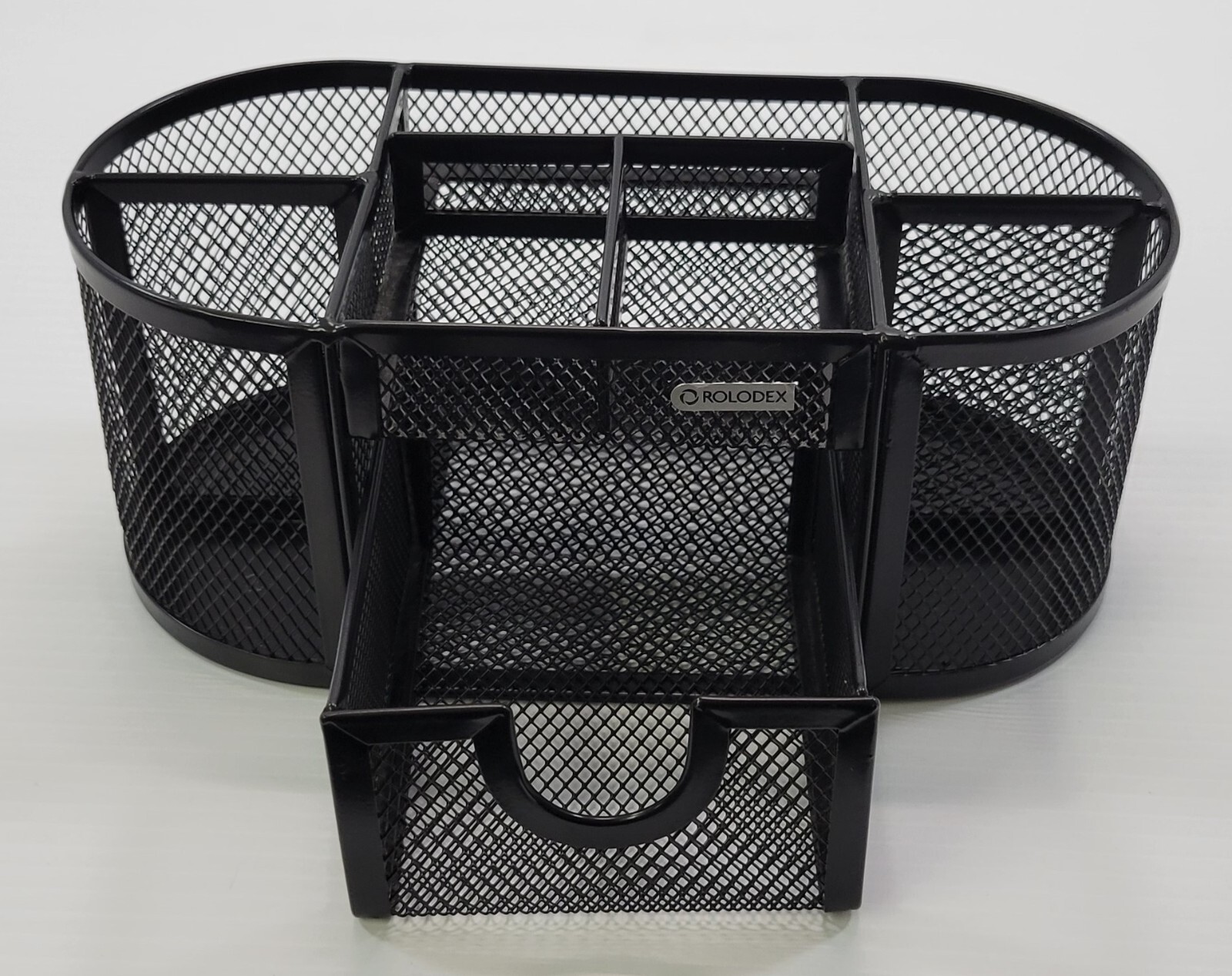 *H) 5 Piece Rolodex Mesh Office Desk Supply Organizer Caddy Sorter Business Set