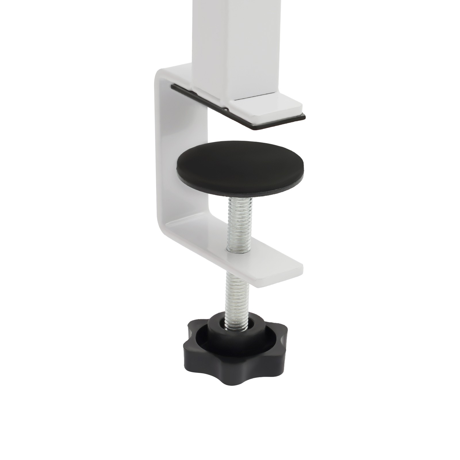 Desk Organizer Shelf, Clamp-on Desk Storage Shelves Desktop or Under-Desk