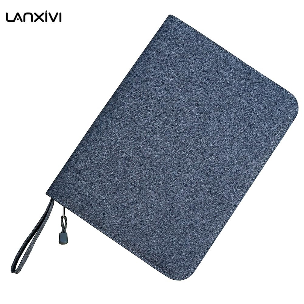 48 Fountain Pen Case Gray Organizer Bag, Waterproof Canvas Pen Display Holder…