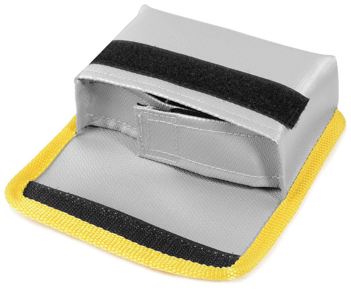 InGo Real Fireproof Battery Bag, Two sides Coated Glass fiber, Compatible with D