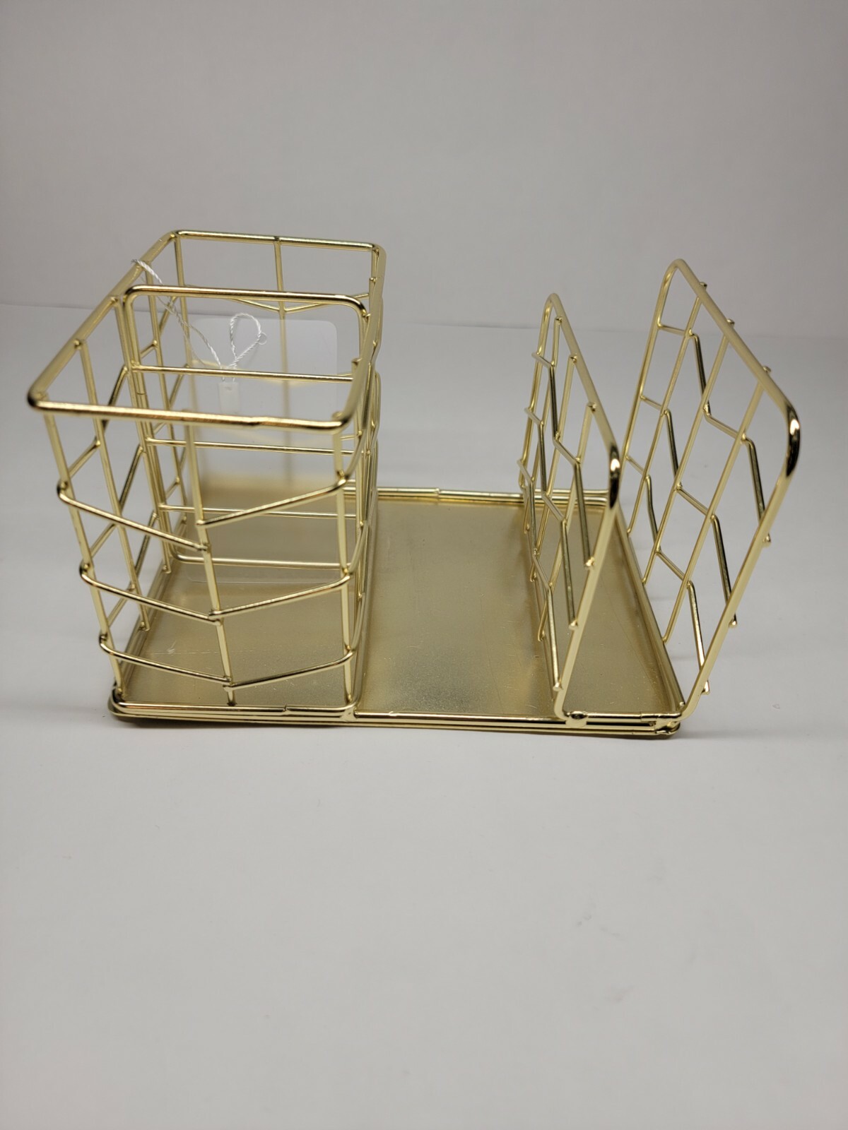 Gold Desk Organizer Multi-Functional letter Desk Supply Organizer