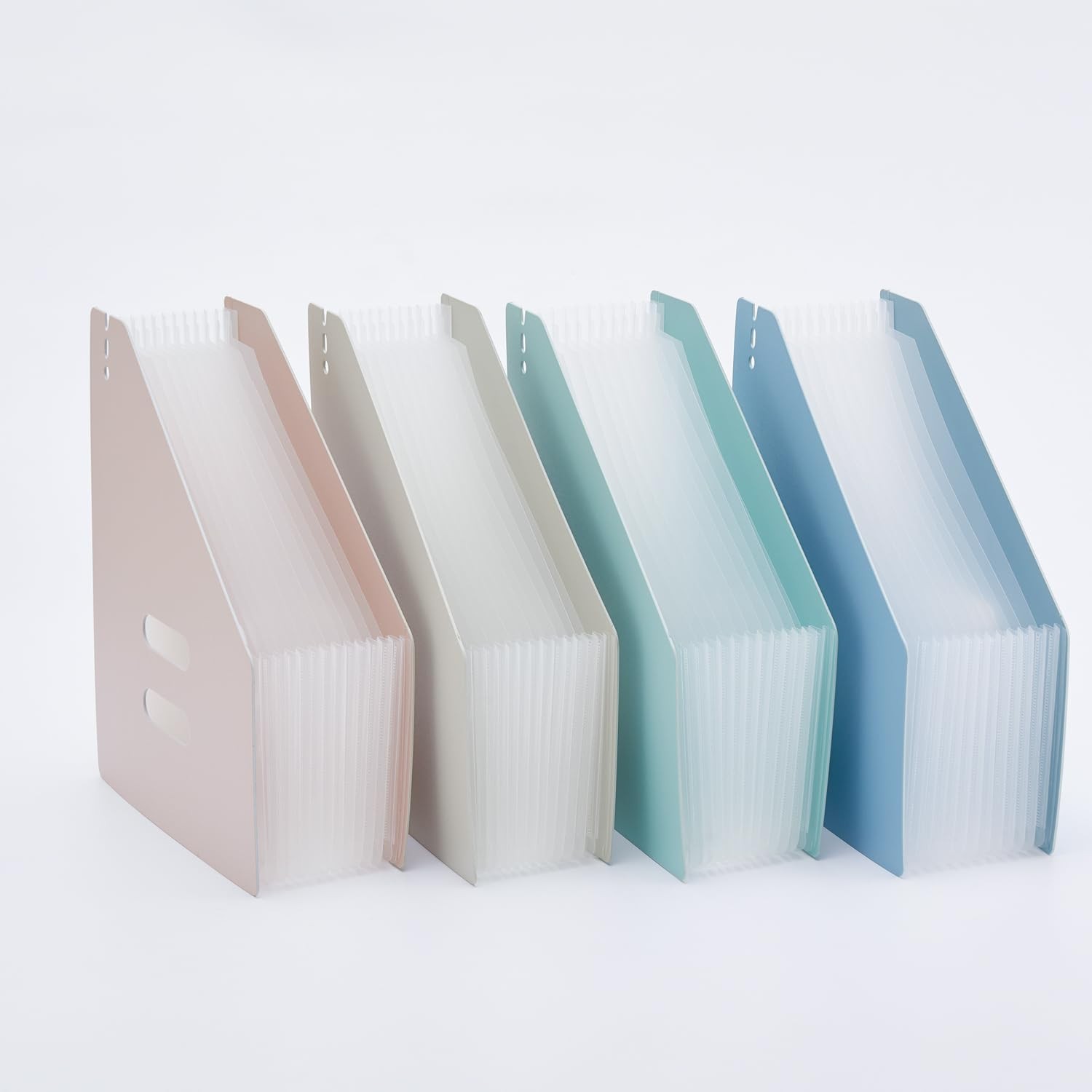 Y YOMA 2 Pack Expanding Magazine Holder with 13 Pockets | Portable Desktop Pl…