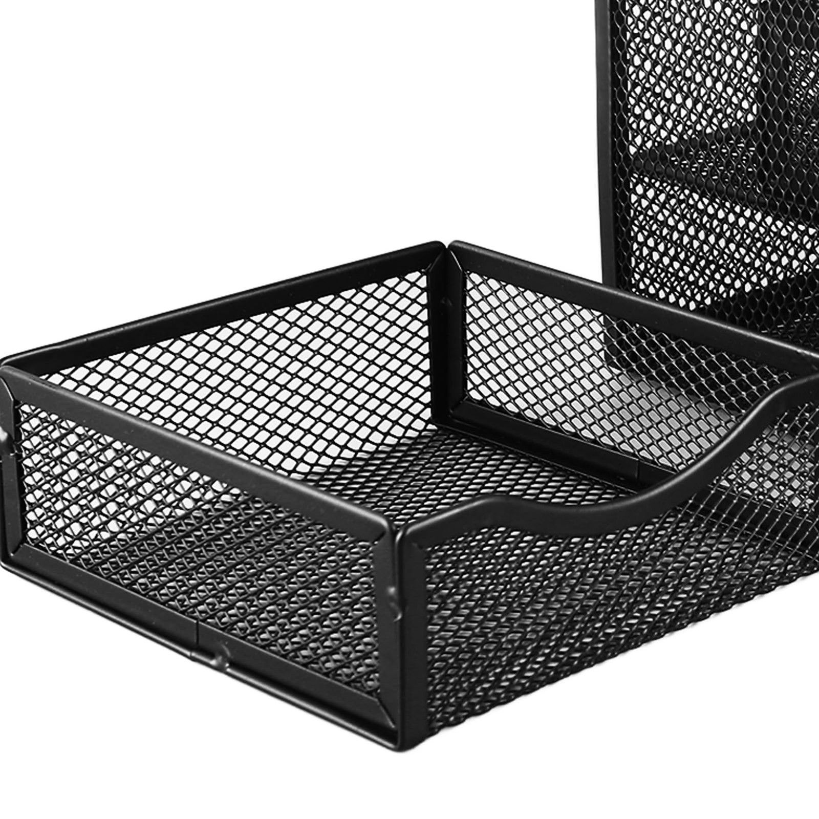 LJCM Desk Organizer, 3 Drawers Office Multifunctional Black