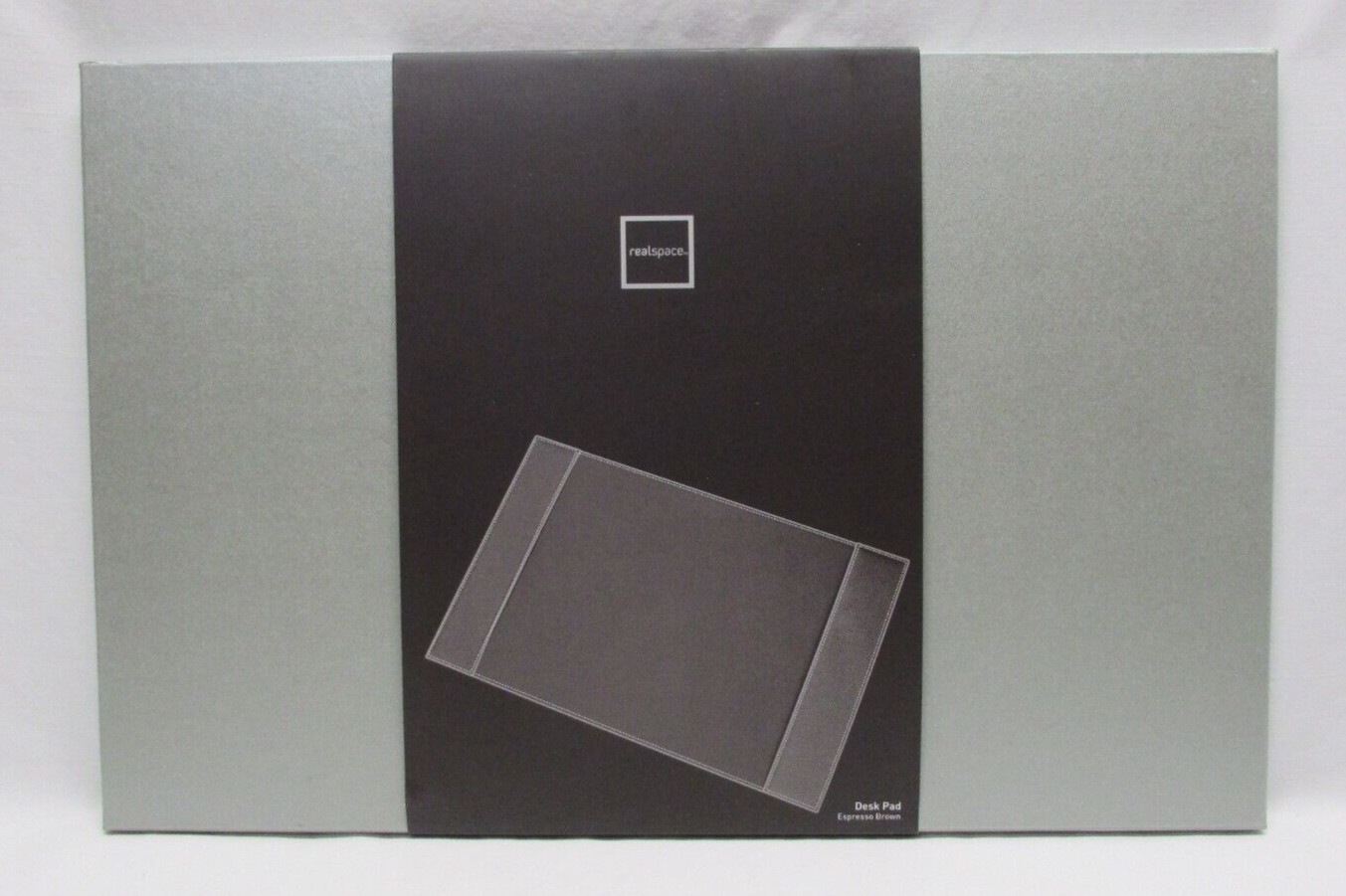 Realspace Executive Desk Pad 20.5″ x 13.5″ Espresso Brown Item 678-134
