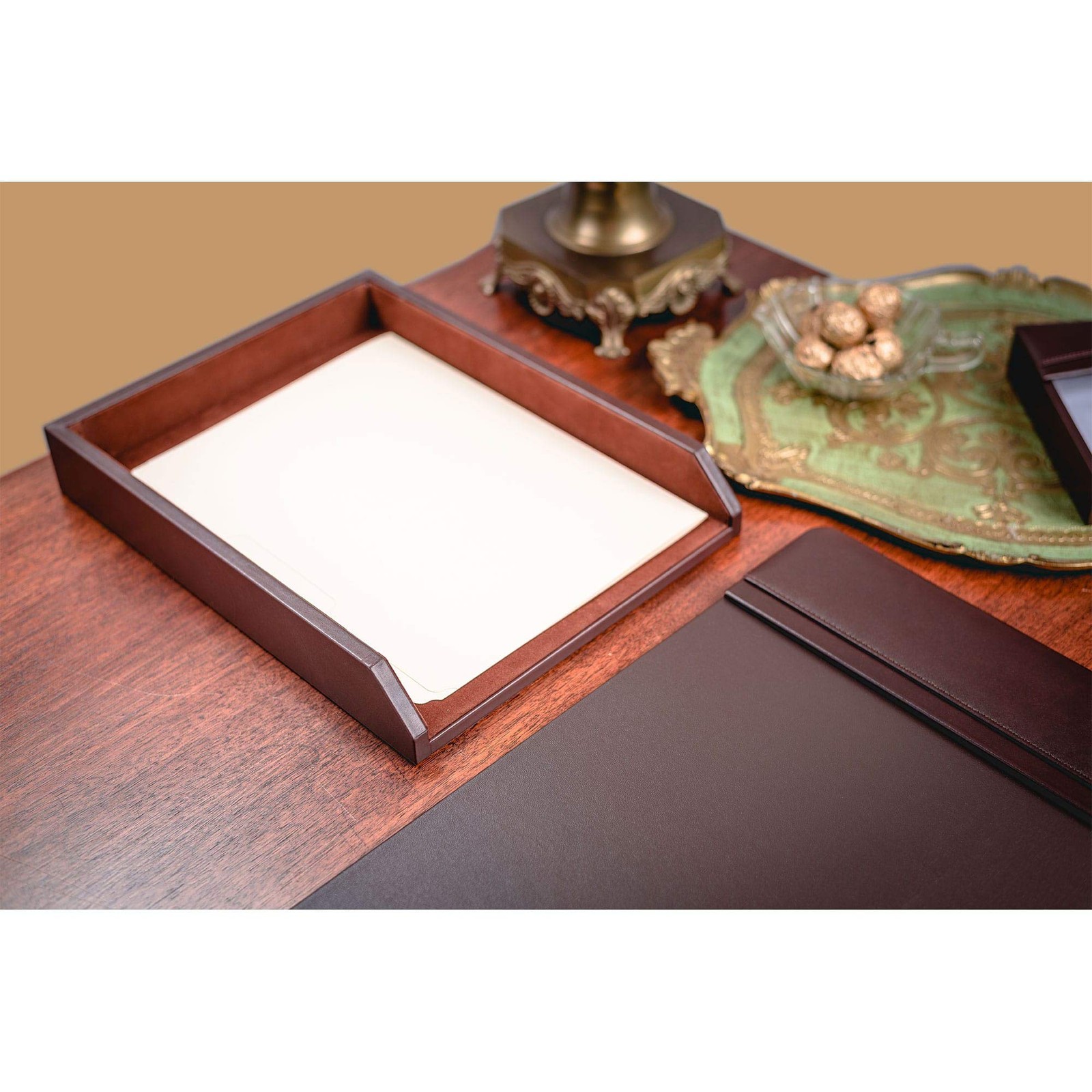 Dacasso Leather Desktop – Organizer For – – A3401