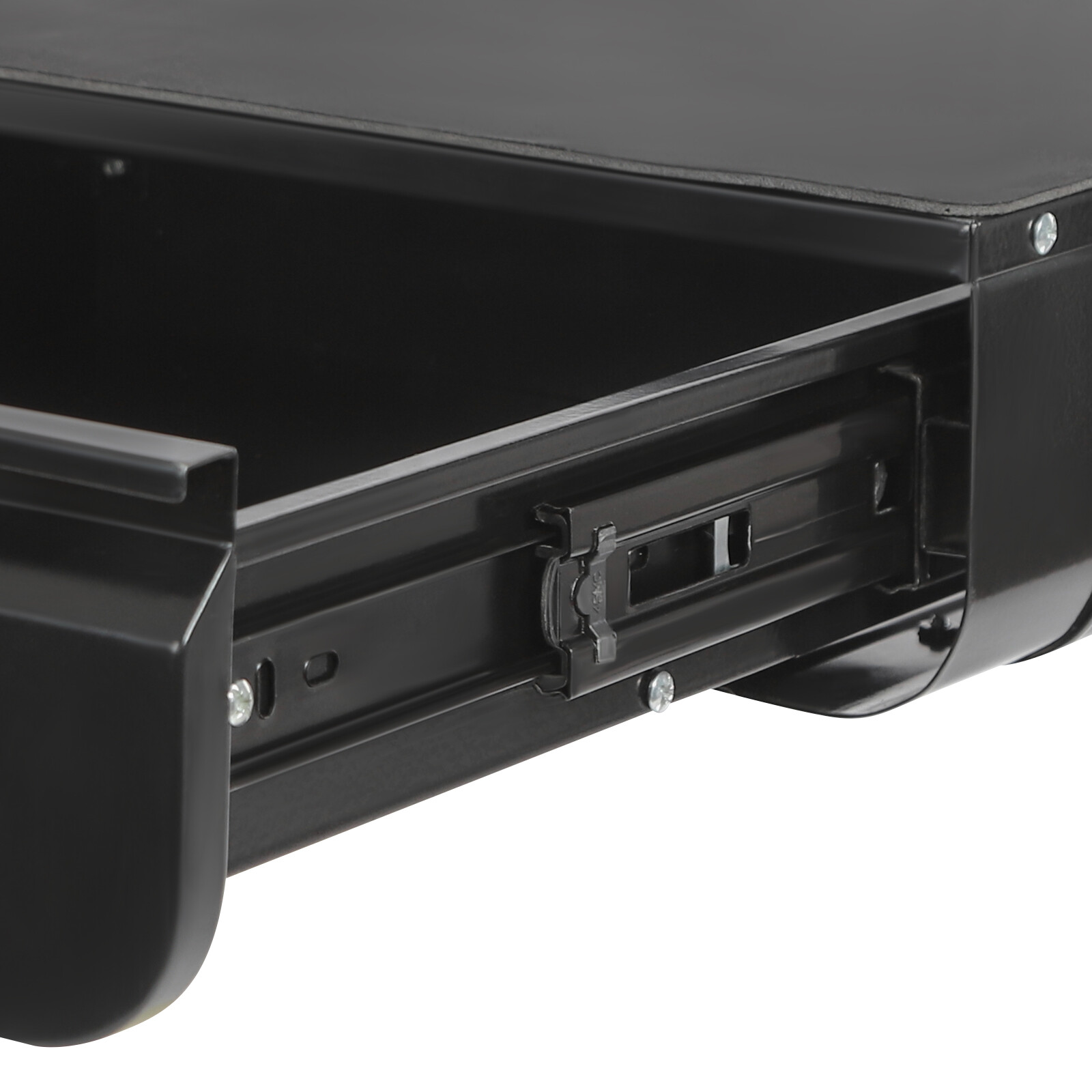 11.5*14.3in (L*W) Under Desk Pull-Out Drawer Lockable Sliding Storage Drawer
