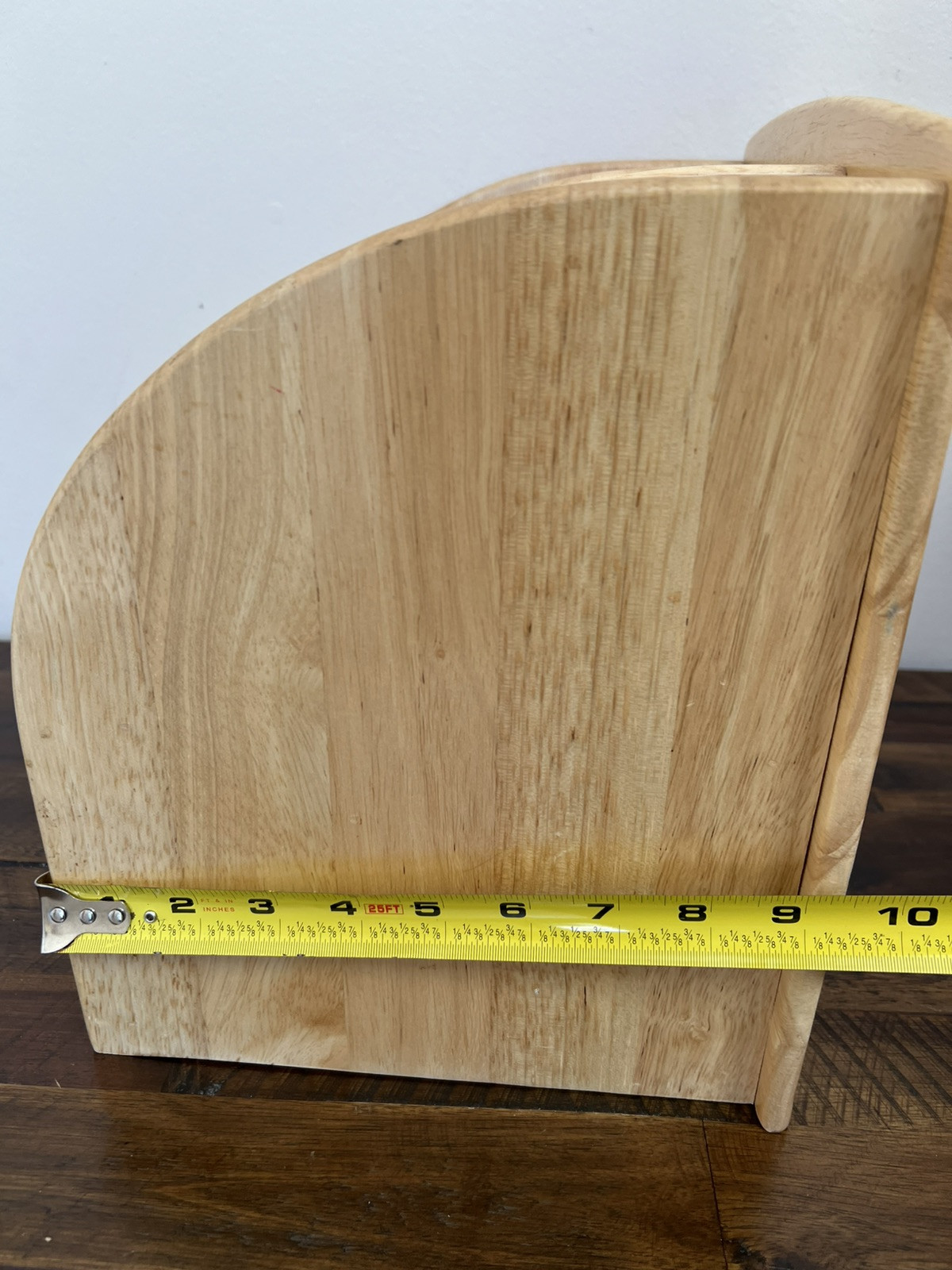 Pomerantz Wood Desk Organizer School Office Home Tabletop Drawer Storage Oak