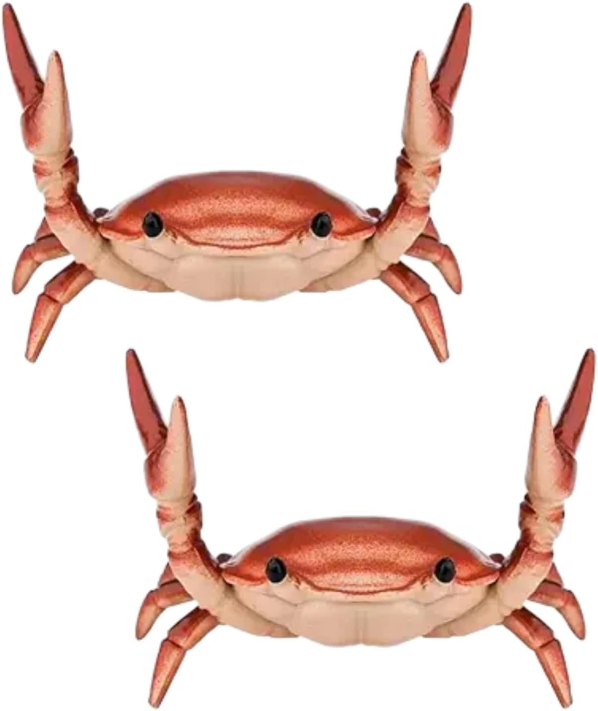 2Pcs Creative Crab Pen Holder Weightlifting Crabs Pen Stand Storage Rack, Off…