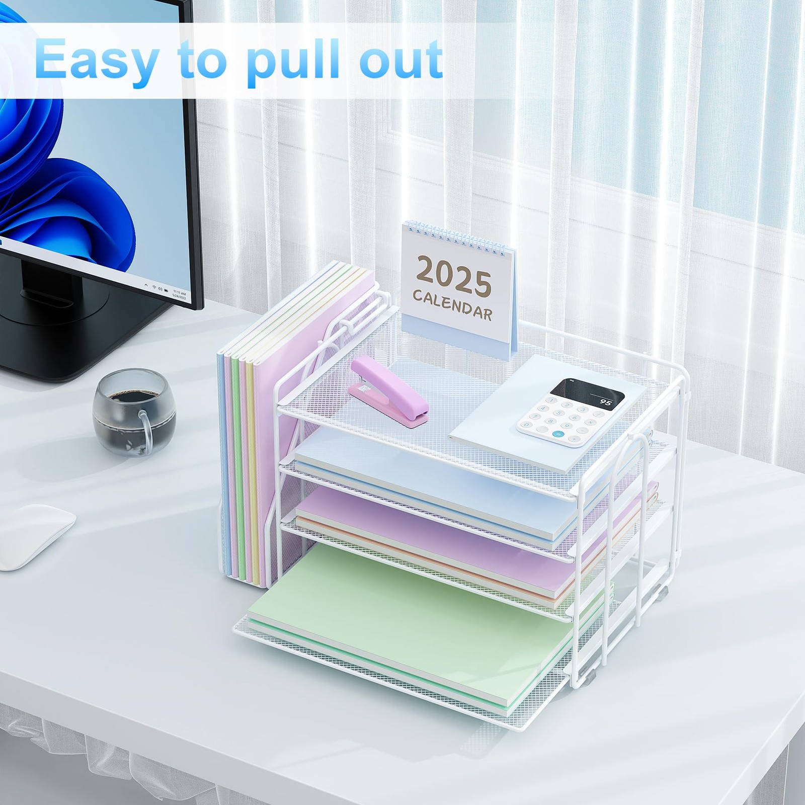 Desk Organizers and , Organizer for Desk with File organizer, Desk & Workspac…