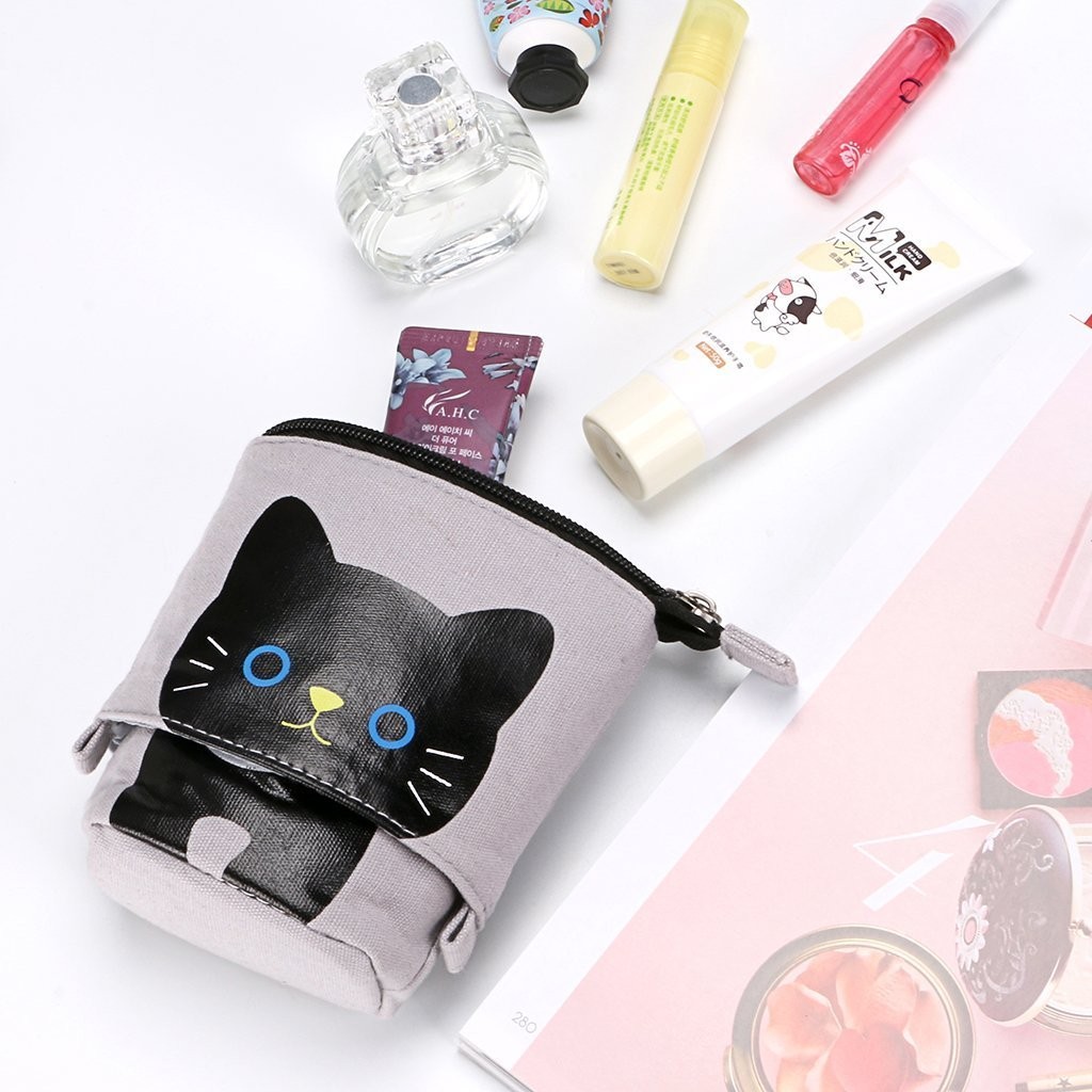 Telescopic Pencil Pouch Standing Pen Holder Cute Pencil Bags Stand Up Pen Cas…