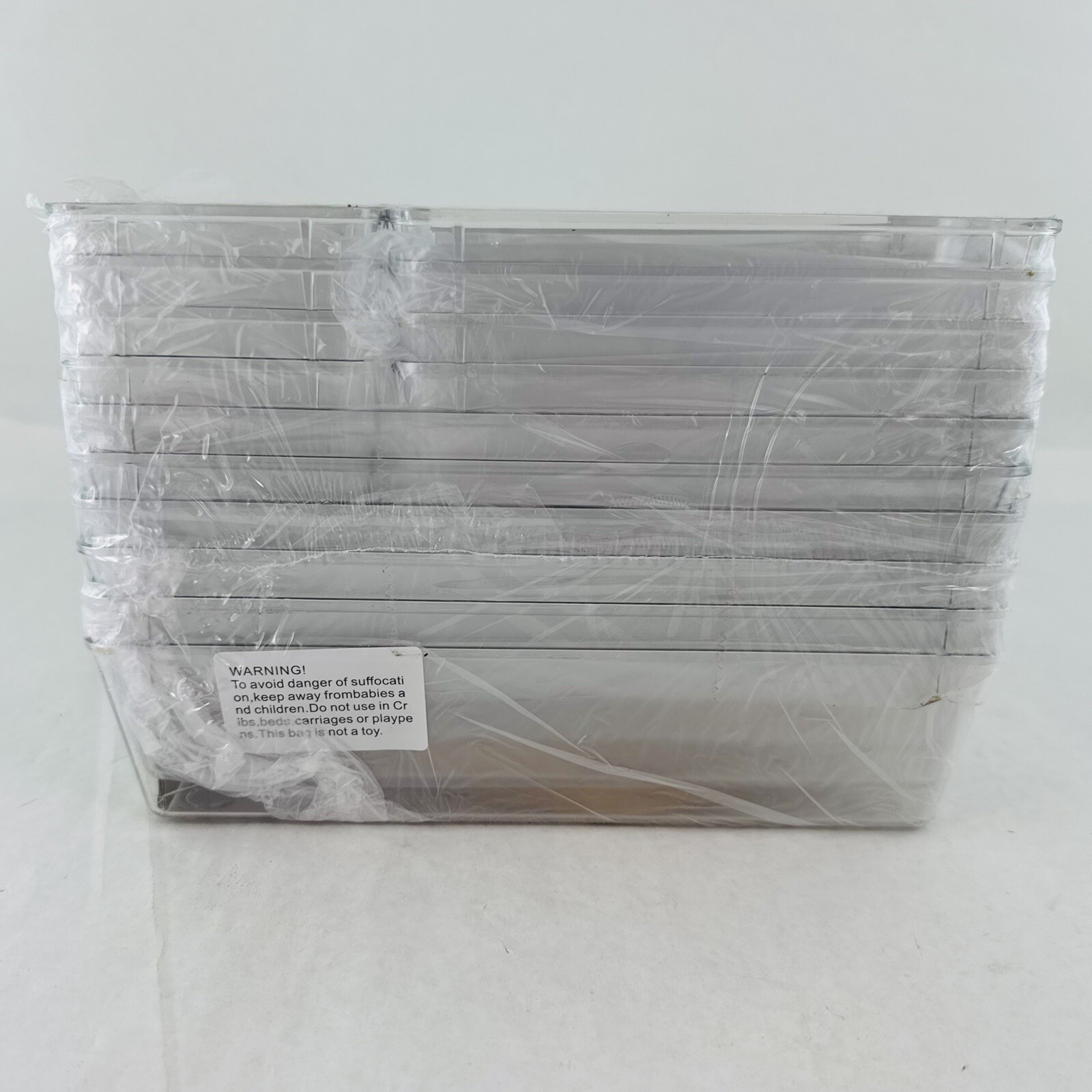 VTopMart Desk Kitchen 25 Pack Drawer Organizers 4 Different Sizes Clear Plastic