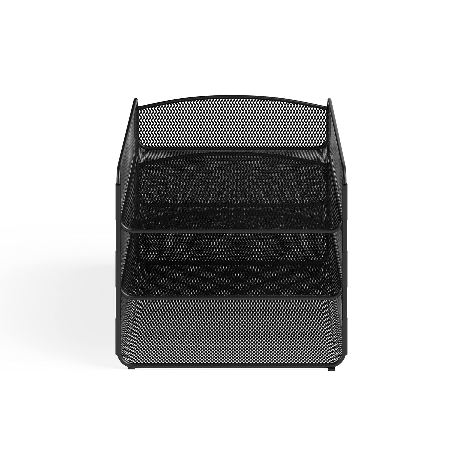 Onyx Organizer Triple Tray: & Organize with Style – Coated, Rectangular, Perf…
