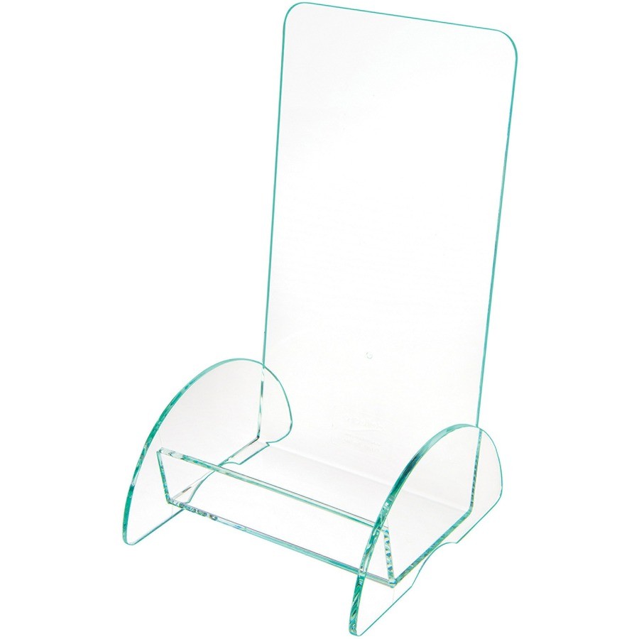 Deflecto 775383 Euro-Style Docuholder Clear Green Edge 8″H