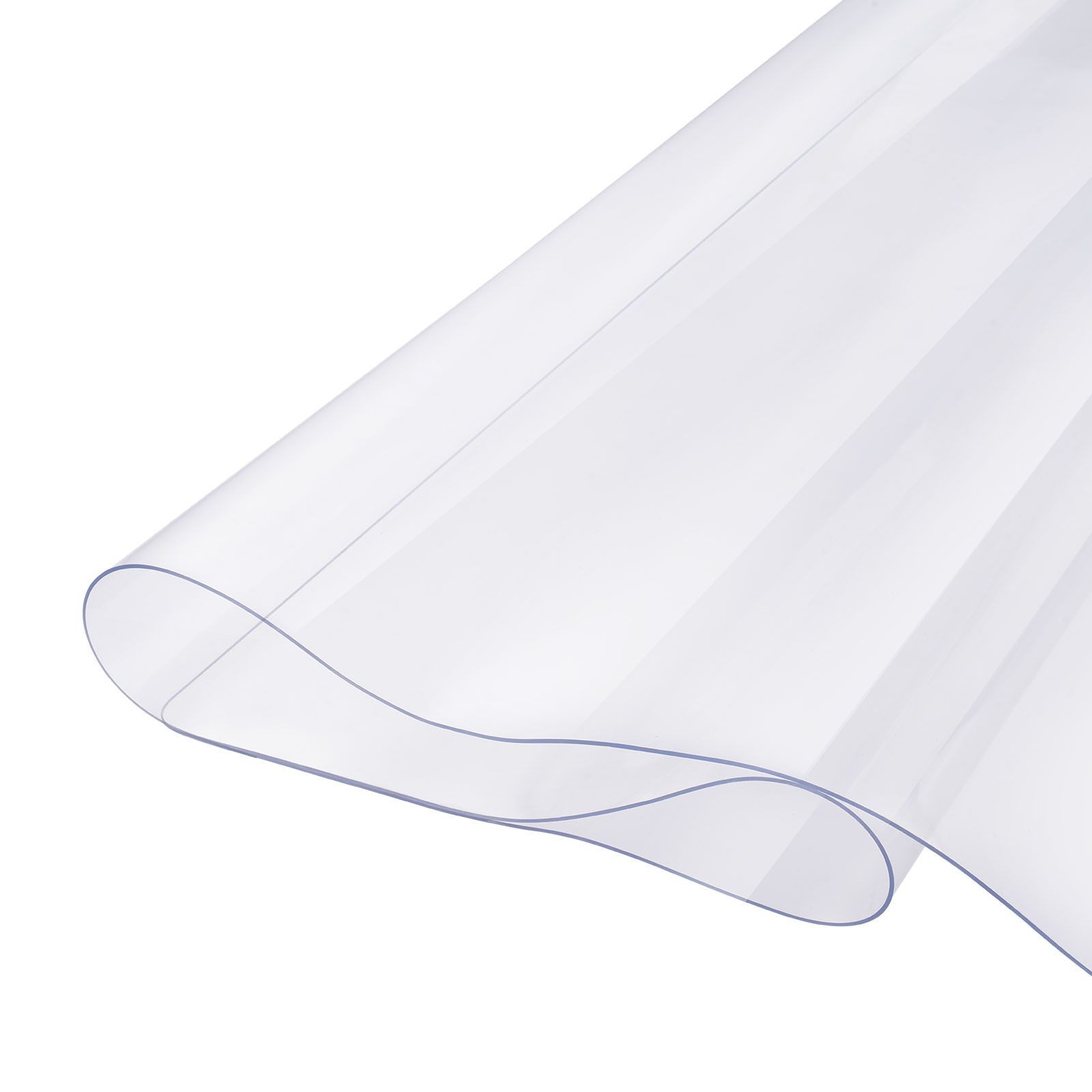 Plastic Table Cover, 36 x 48 Inch 1.5 mm Thick Clear Table Protector, Rectangle