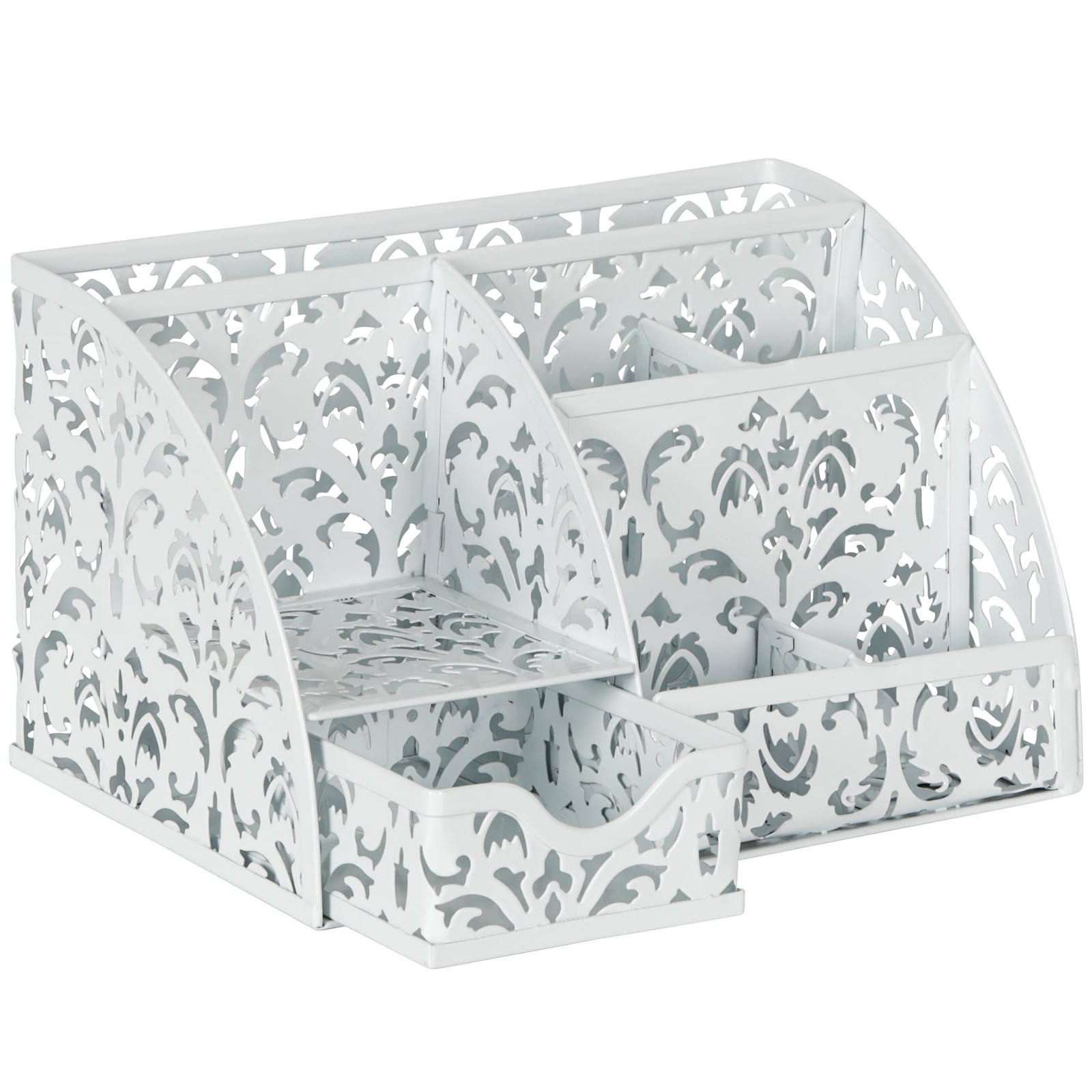 Desk Organizer and Pen Holder for Desk, Mesh Office Supplies Storage Caddy wi…