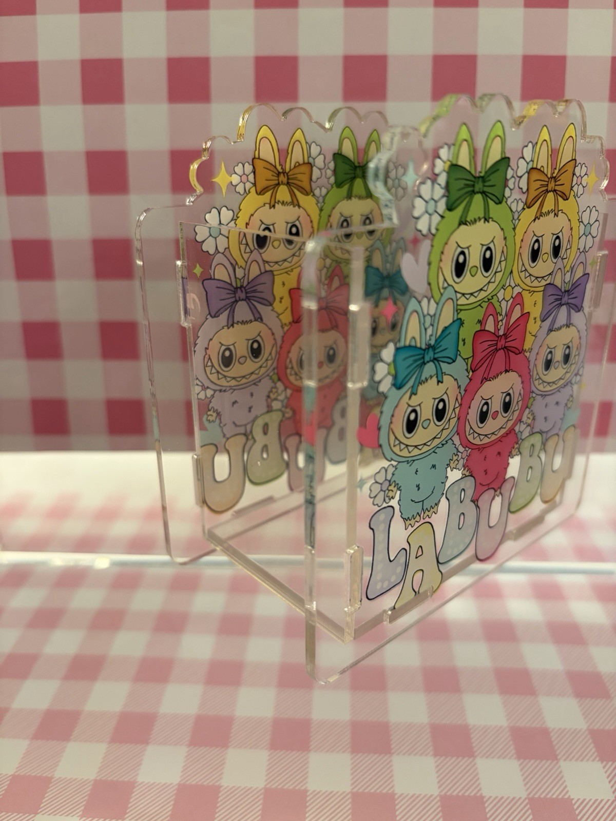 Cute Colorful Adorable Acrylic Pen Box Holds Beaded Pens Collect Them