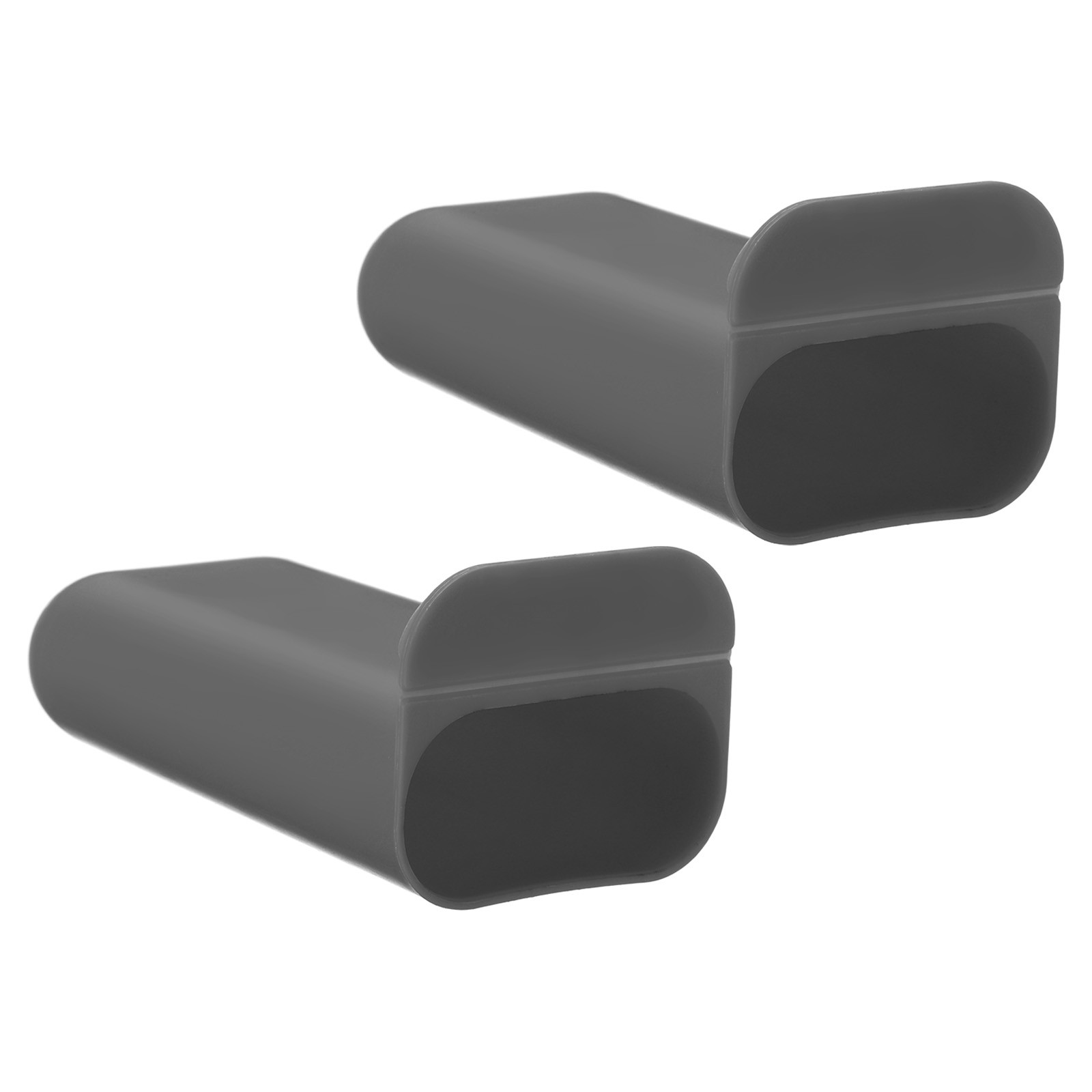 2 x DIY Screen Pen Holder Pencil Holder Self-Adhesive Pencil Cup Square Grey