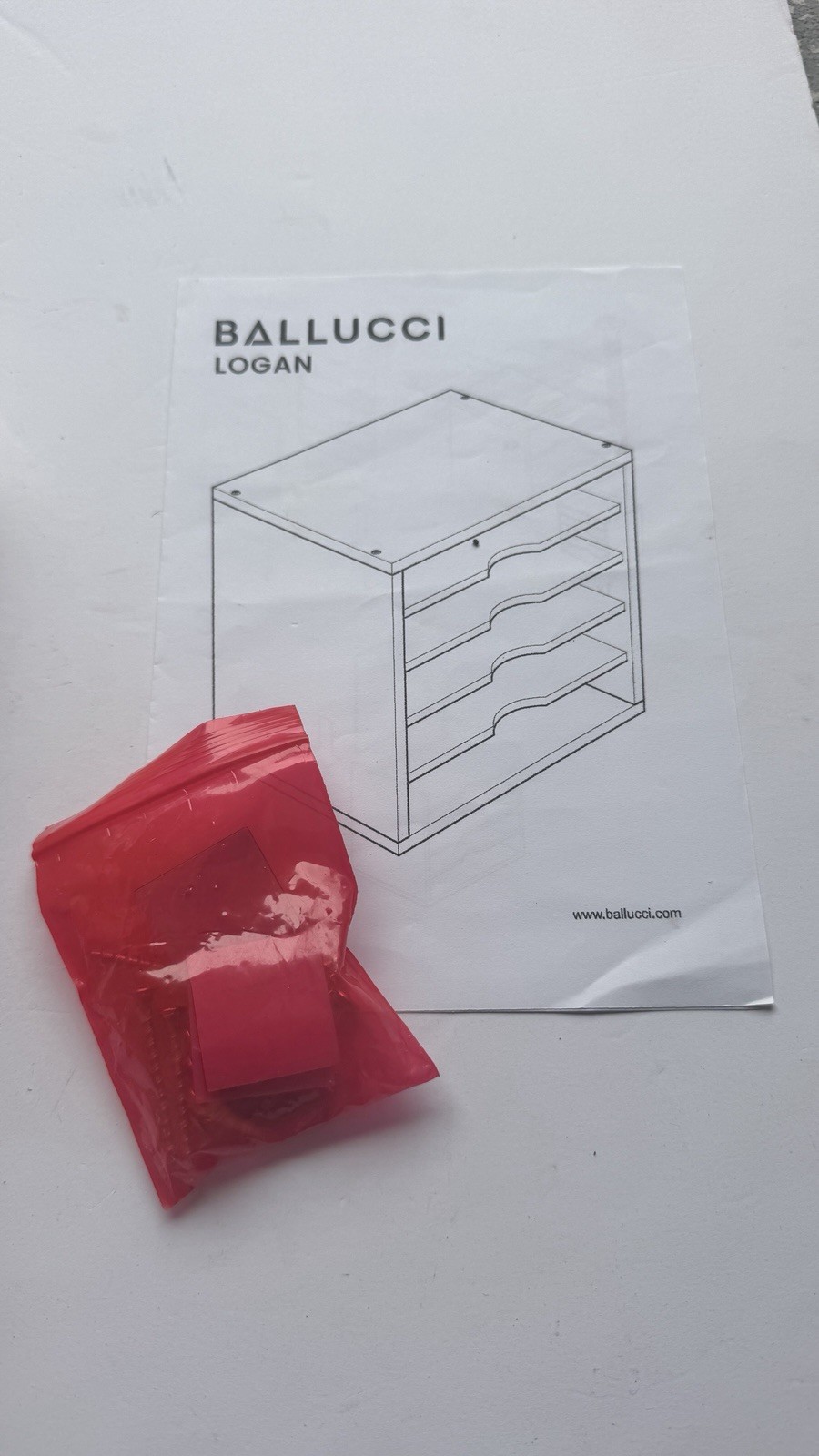 Ballucci 5-Tier File Organizer for Desk, Mail Sorter, Office Desk Organization
