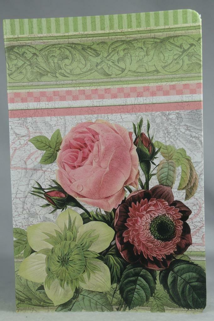 Flower Receipt Organizer Includes Pencil, Paper & Expandable File #95451 NEW