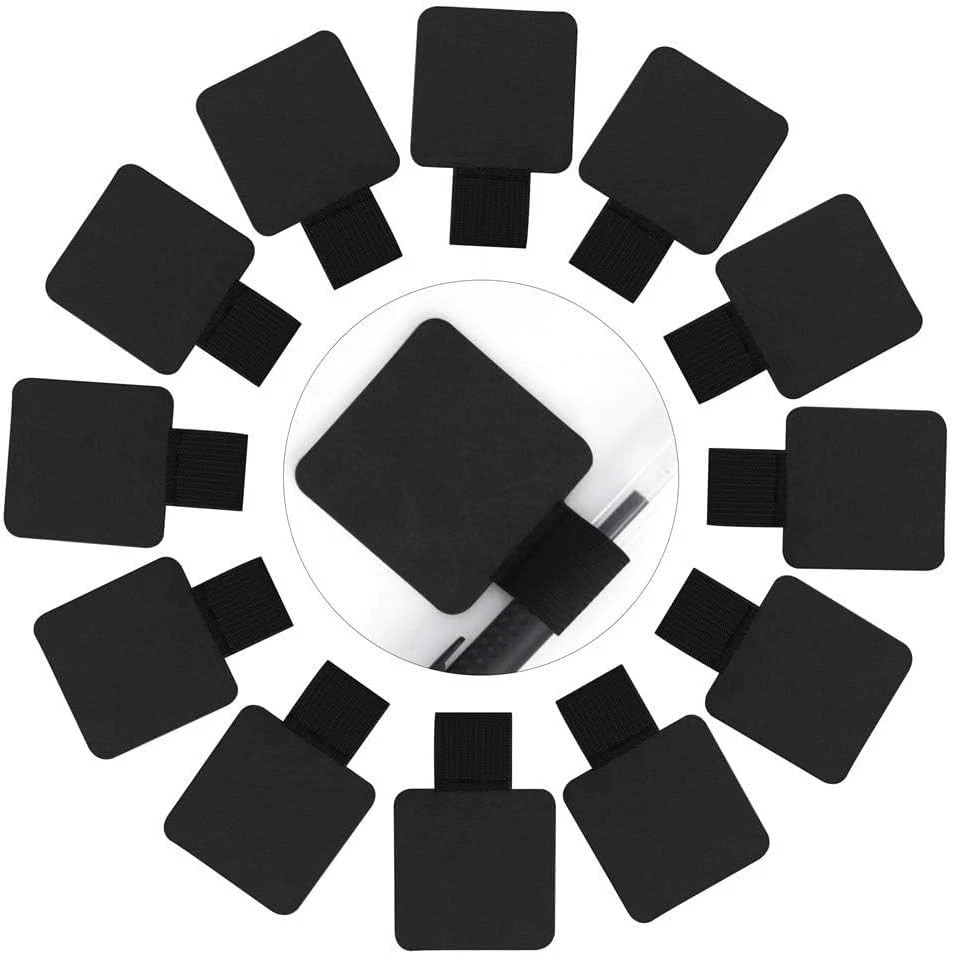 12 Pack Notebook Pen Loop Holder Self-Adhesive Pen Holder Pencil Holders Elastic