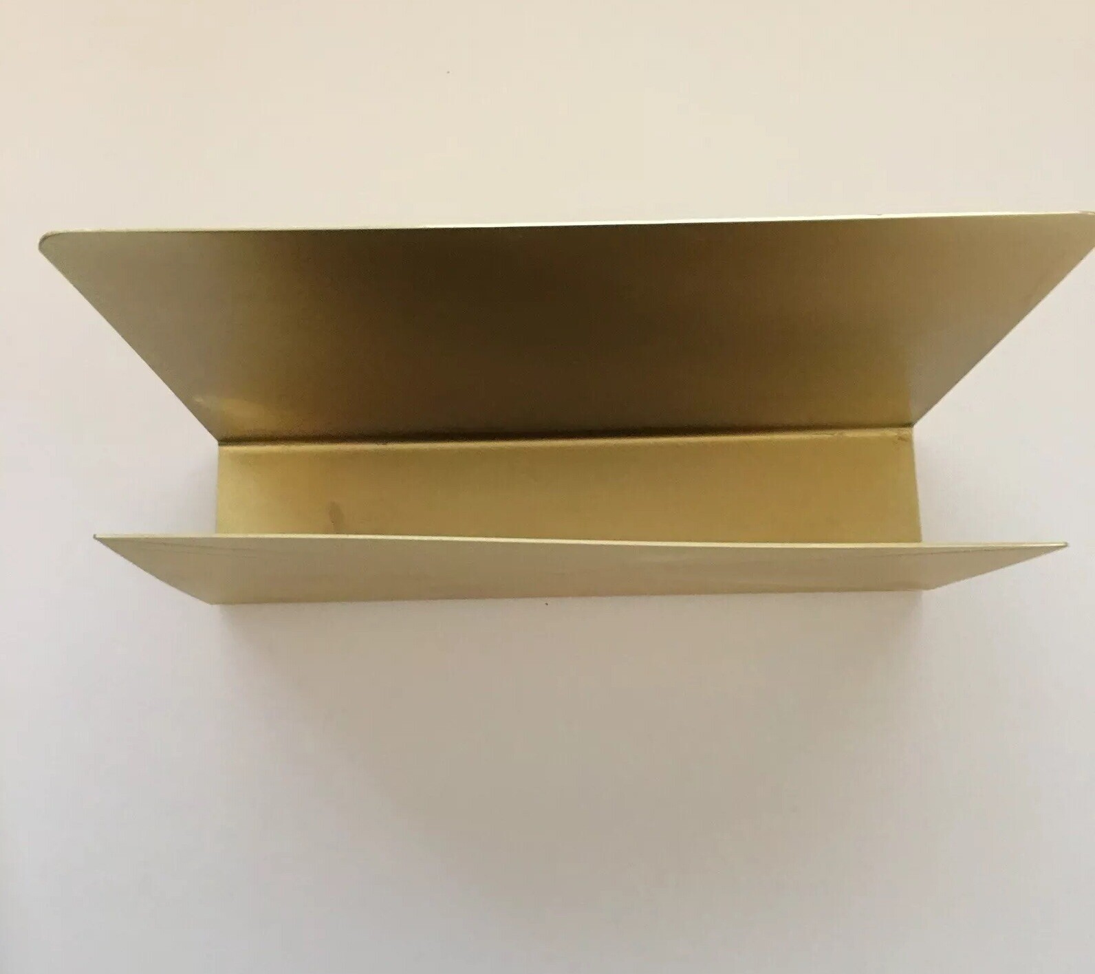 West Emory Brass Metal Desk Organizer Holder