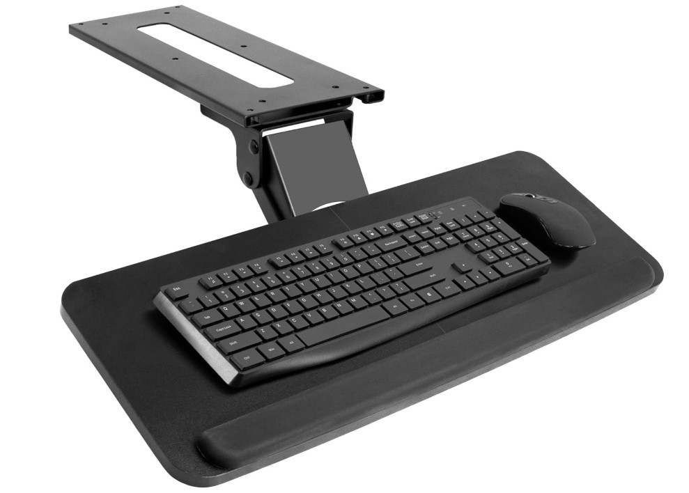 BRAND NEW VIVO ADJUSTABLE COMPUTER KEYBOARD & MOUSE TRAY