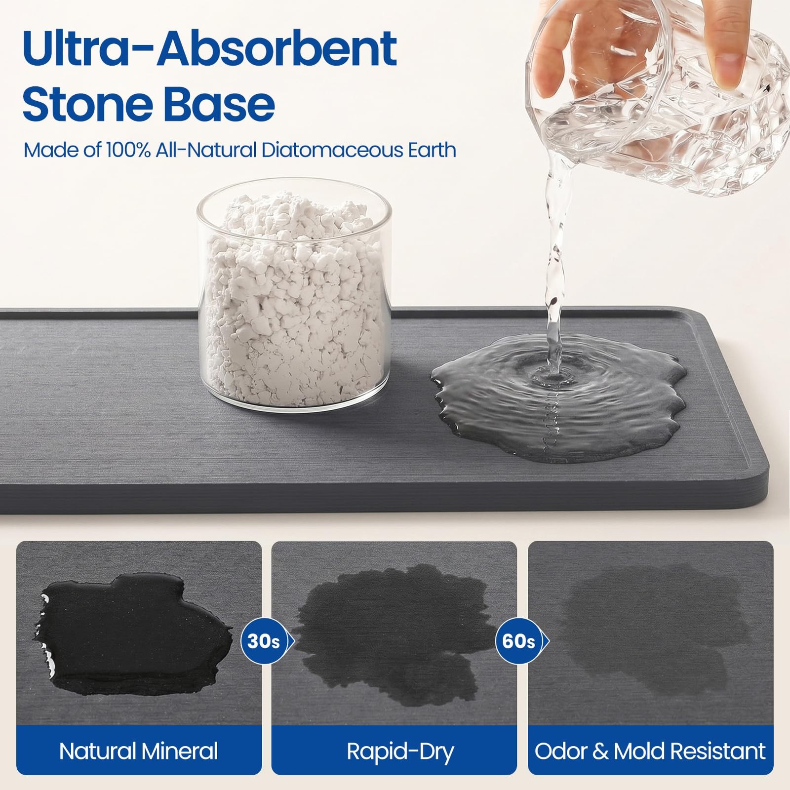 Extra Large Kitchen Sink Caddy Organizer, Stainless Steel Sponge Large, Black