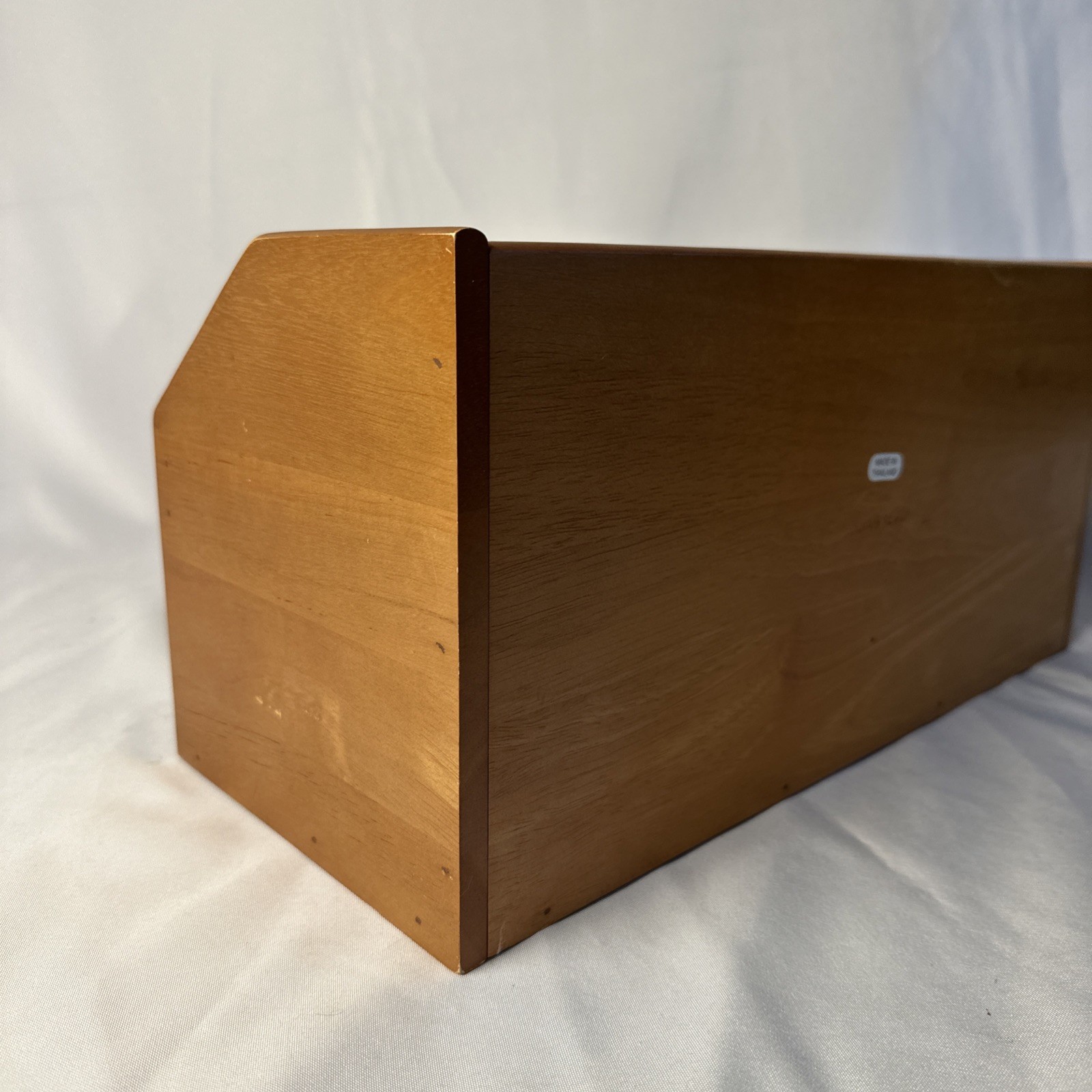 31 Day Wooden Monthly Bill Mail Sorter Desk Organizer with Drawer -Lilian Vernon