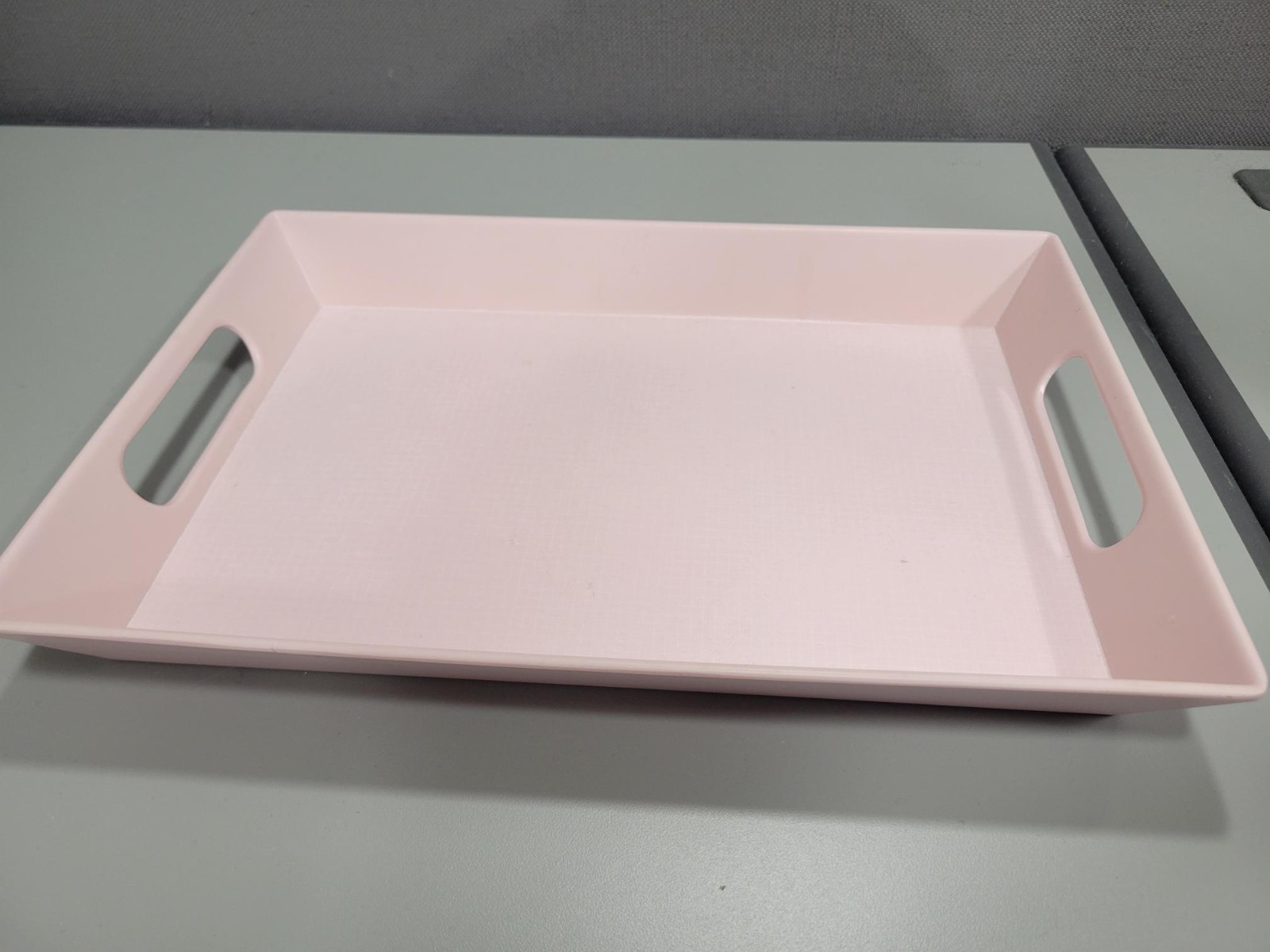 Pink letter paper tray