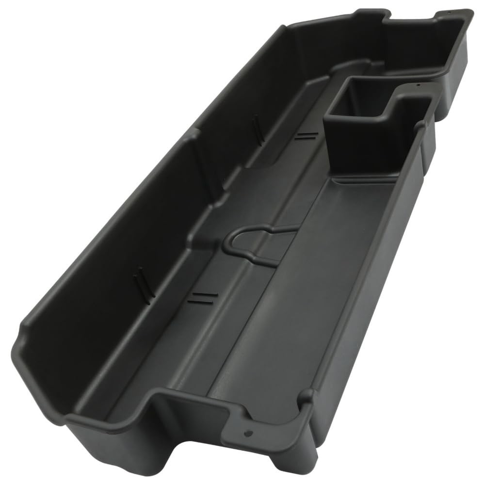 Toyota Tundra 2007-2020 Double Cab Under Seat Storage Box Plastic Black