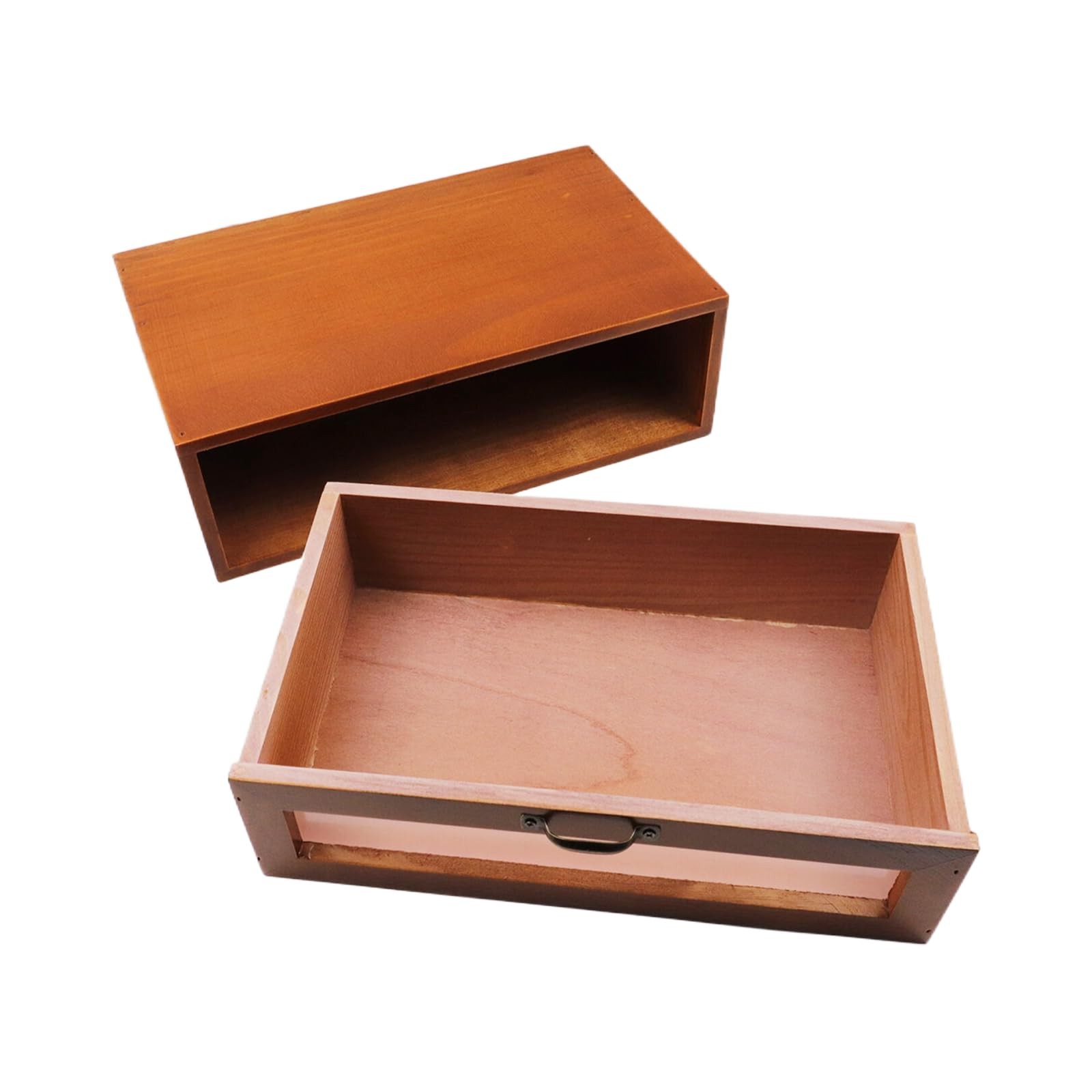 Tighall Wood Desk Organizer 30*18*10cm/11.8*7*3.9 Inch(l*w*h), Color
