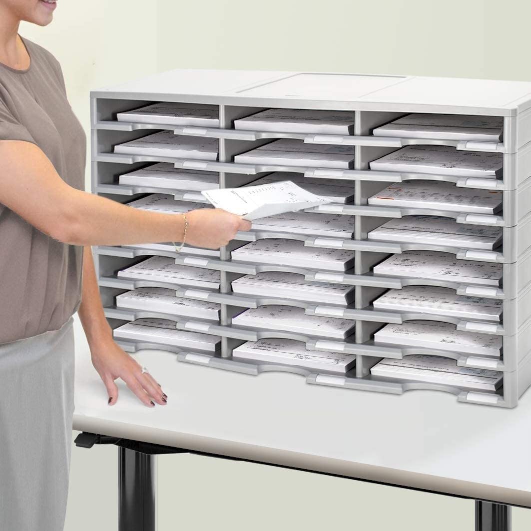 12 Compartment Organizer 24 Compartment, Black