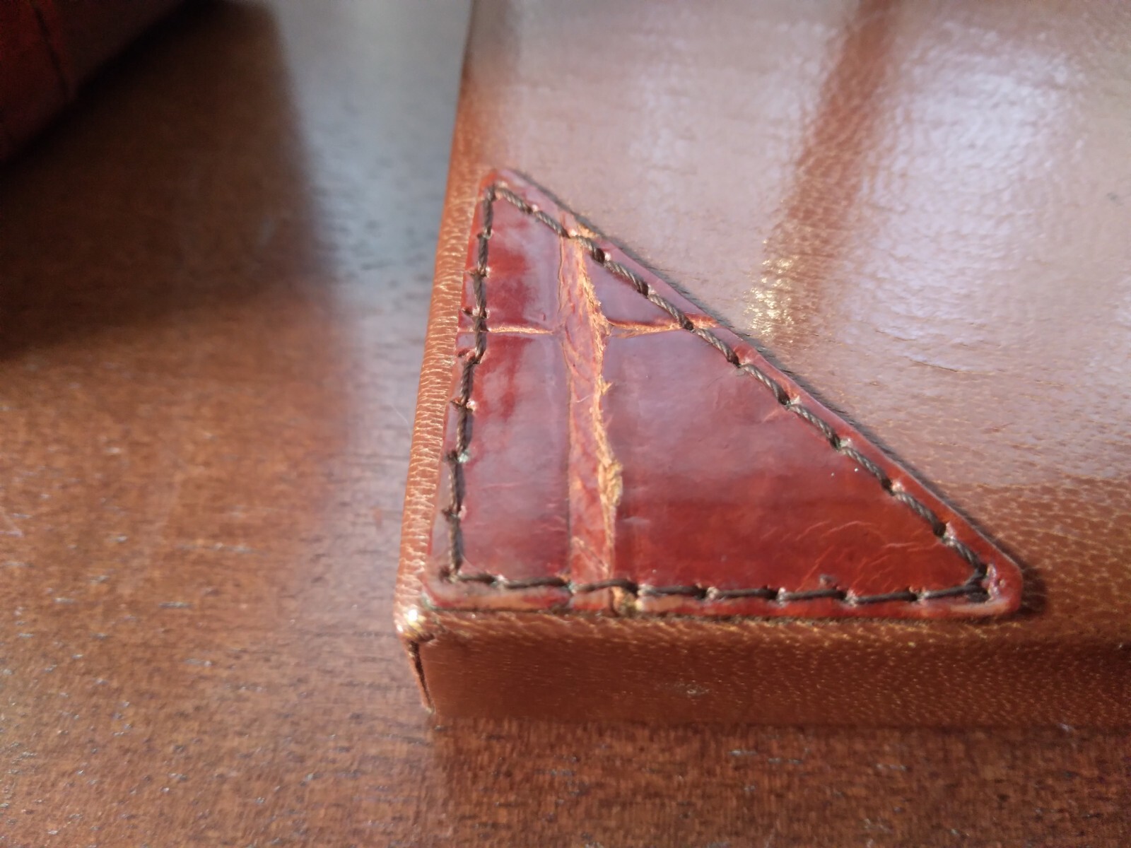 CharlesUnderwood Retired LuxuryPen & Pencil Holder, Alligator & Italian Kid Skin
