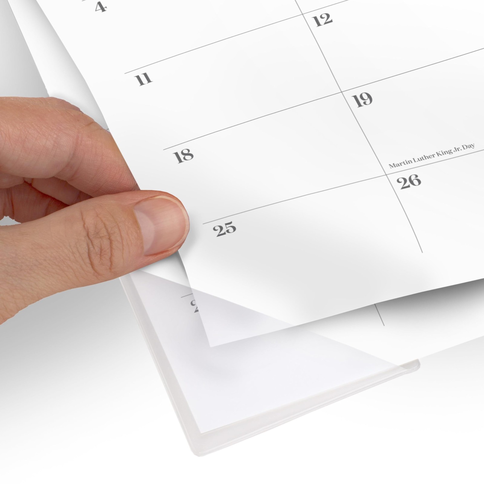 Cambridge 2026 Desk Pad Calendar, Monthly, Cosmetic Pink, Pink