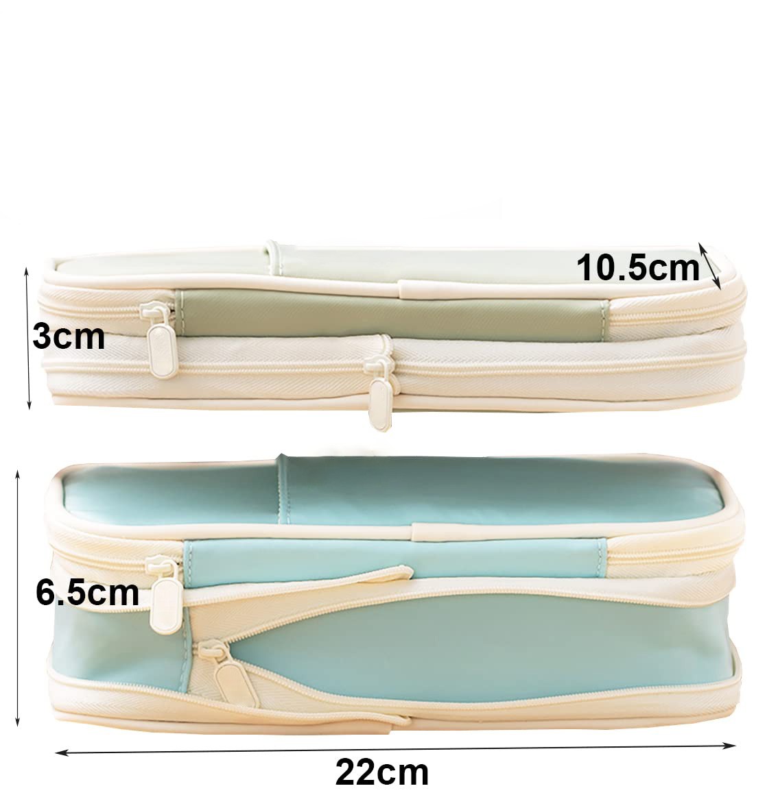 Heavy Duty Pen Pouch, 60+ Slot Holder, Ergonomic Design, Light Pink