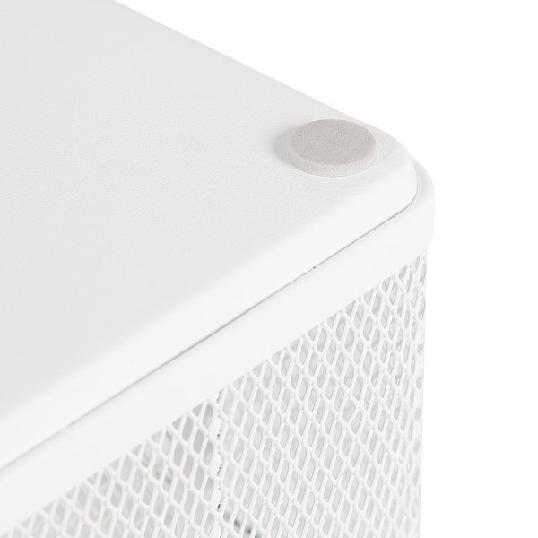 Mesh MediuDesktopOrganizer White:Steel Desk Tool Holder for Office Organization