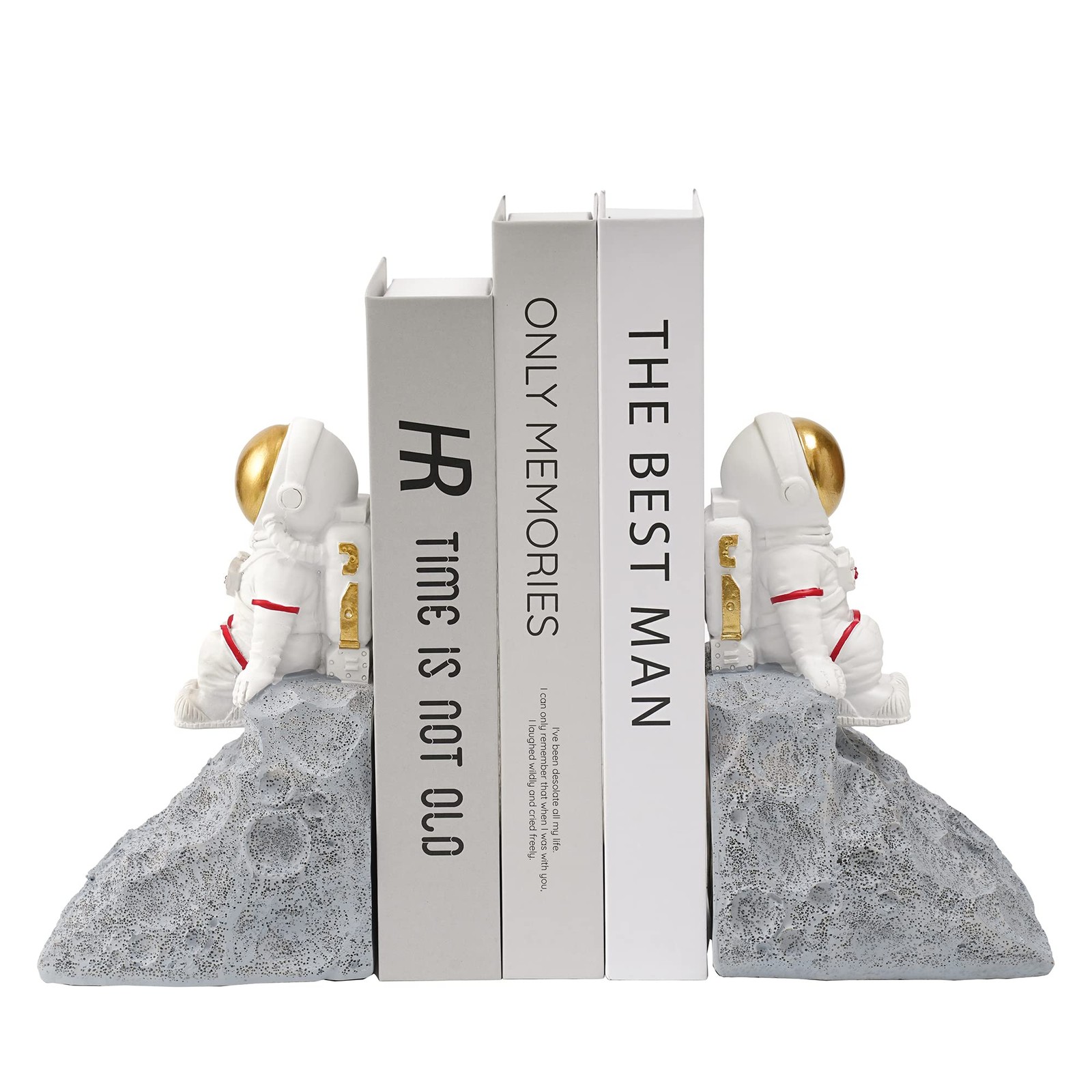 Astronaut Book Ends to Hold Books, Astronaut Decor, Space Themed Bedroom, Des…