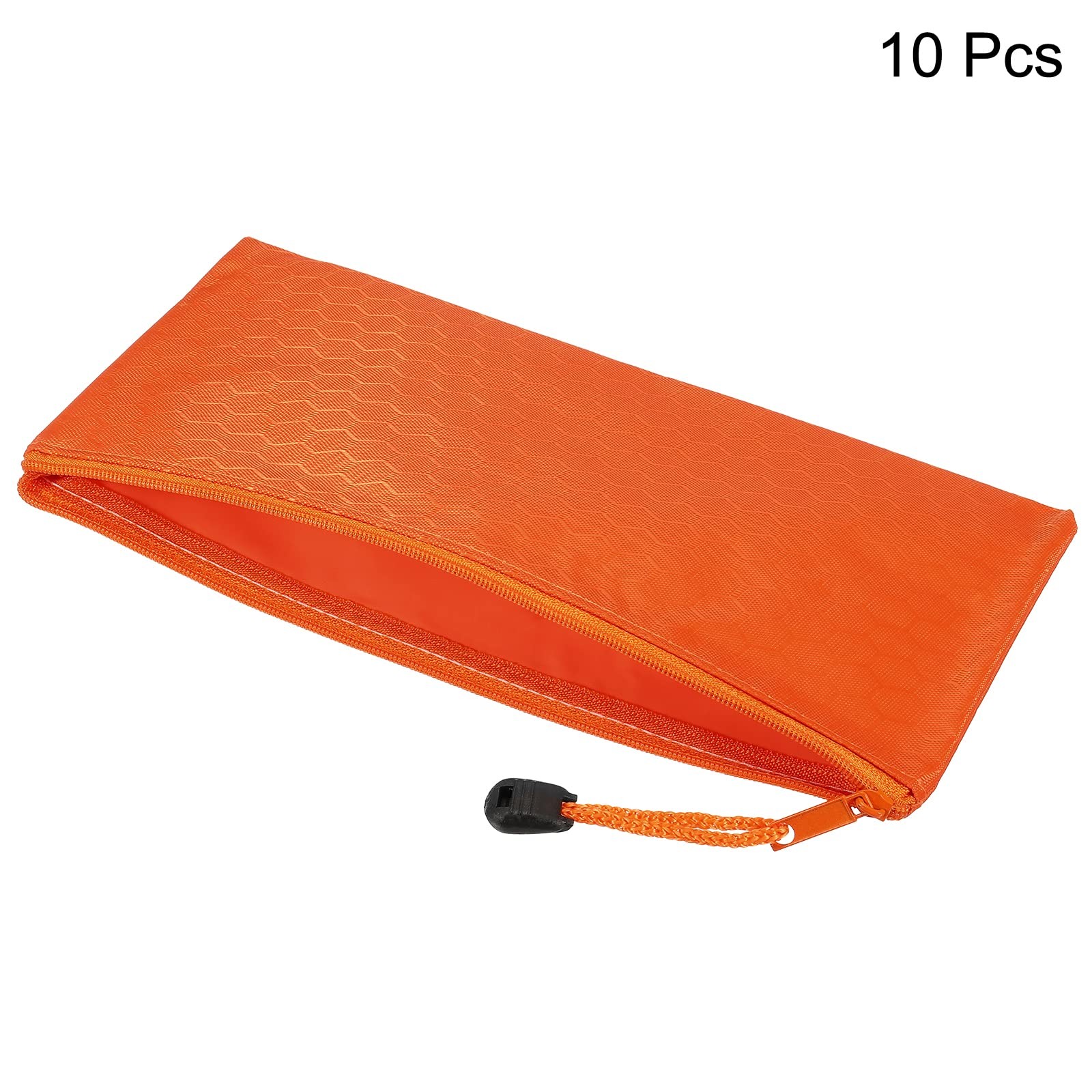 Waterproof Zipper File Bags, 10 Pack A6 Size Document Pocket Storage Organize…